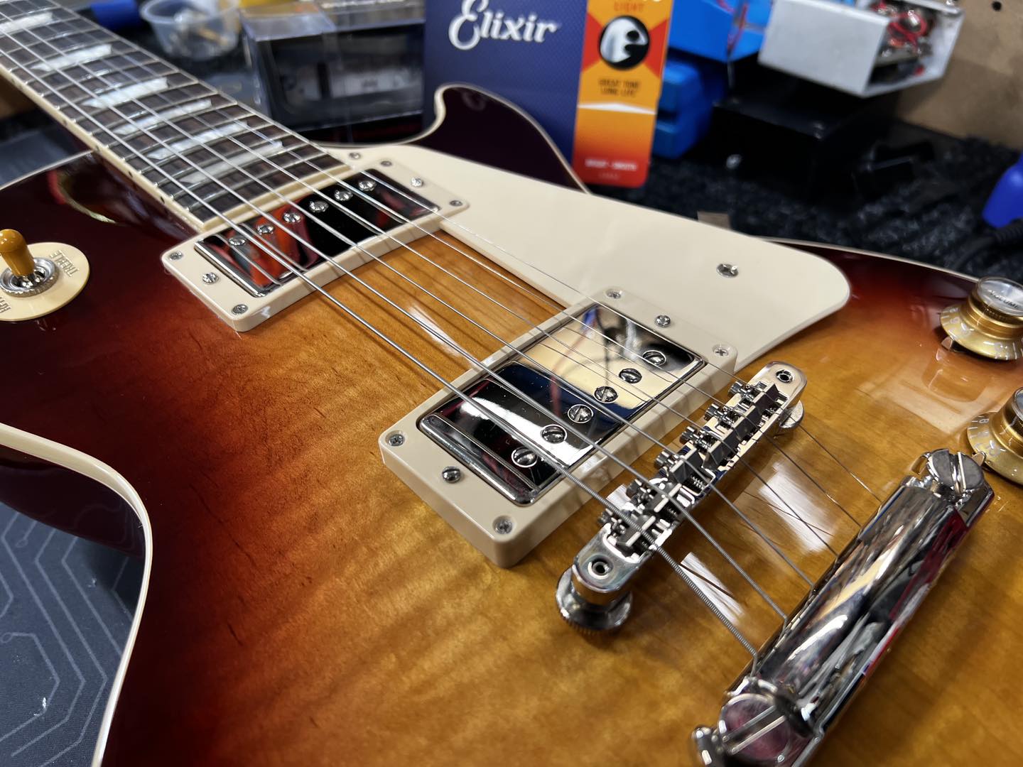 Pickup swap and pro setup at Hatch... - Hatchguitarworks