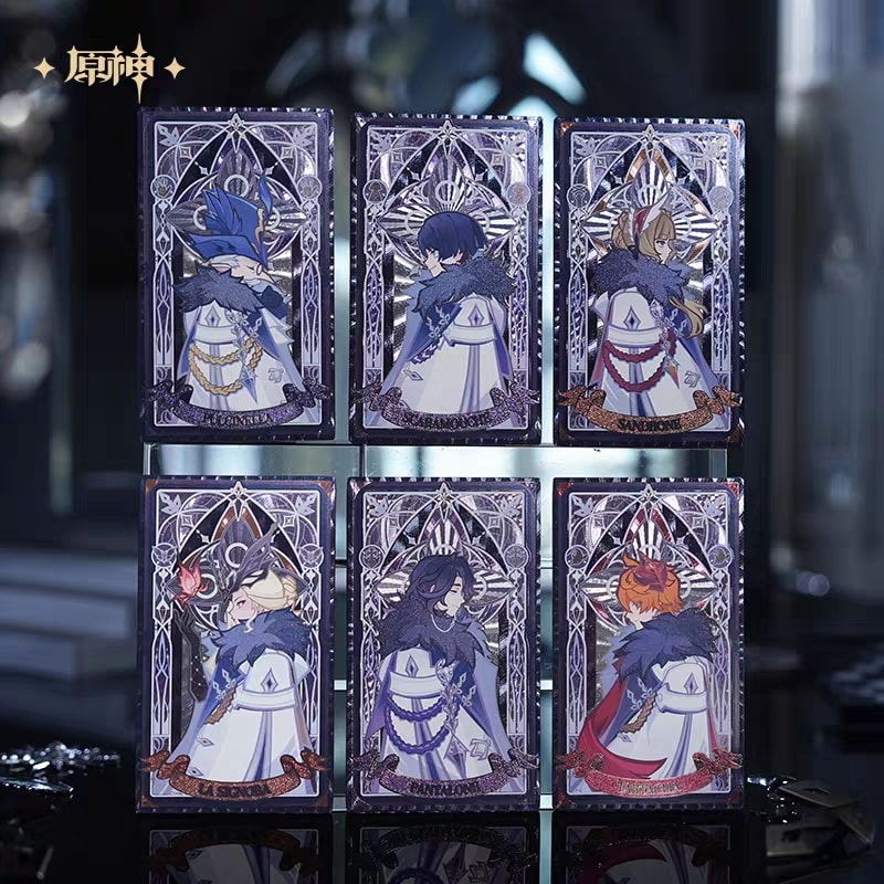 原神官方/预订Preorder】 👾 霜痕与权焰系列折光牌Genshin 🔯原神正版