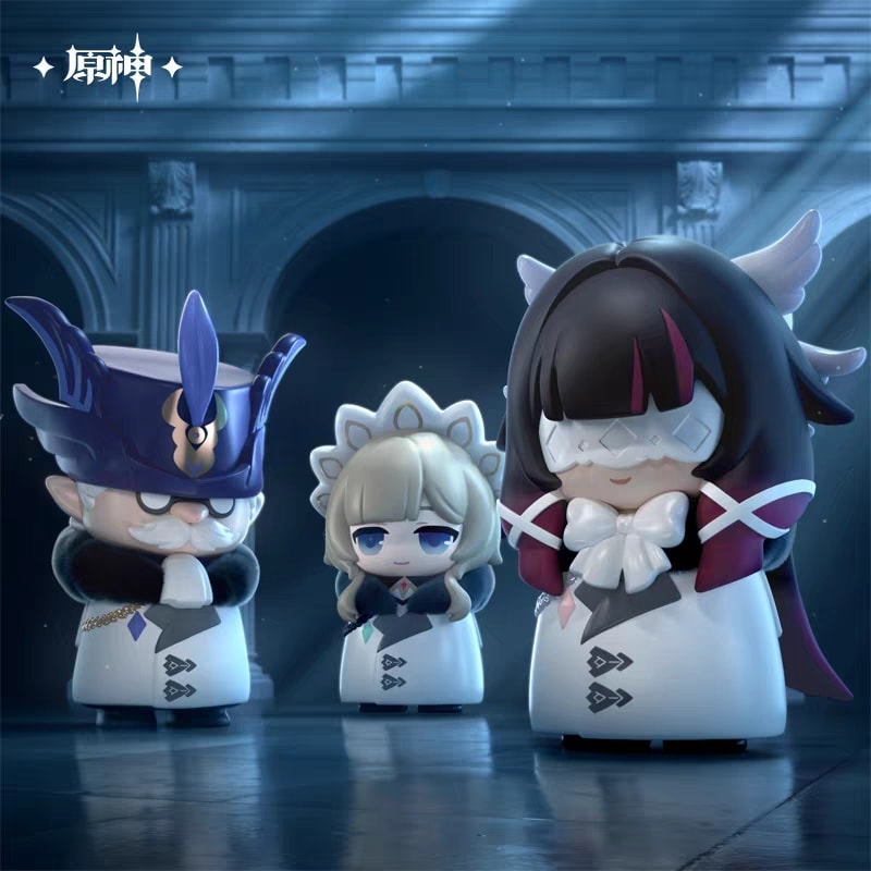 原神 愚人衆執行官 Q版盲盒盒蛋 散兵　シークレット 原神官方/预订Preorder】 👾 愚人众执行官系列Q版盲盒盒蛋🔯原神正版