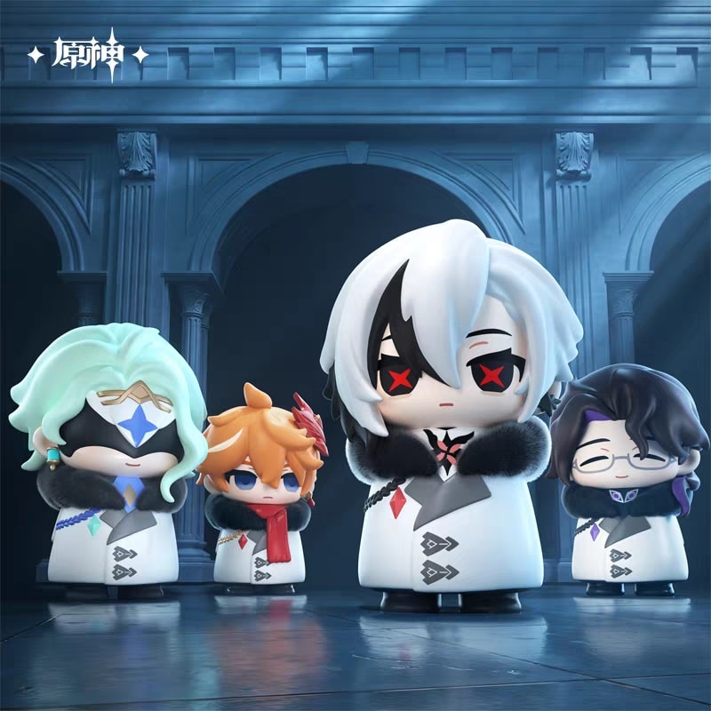 原神 愚人衆執行官 Q版盲盒盒蛋 散兵　シークレット 原神官方/预订Preorder】 👾 愚人众执行官系列Q版盲盒盒蛋🔯原神正版
