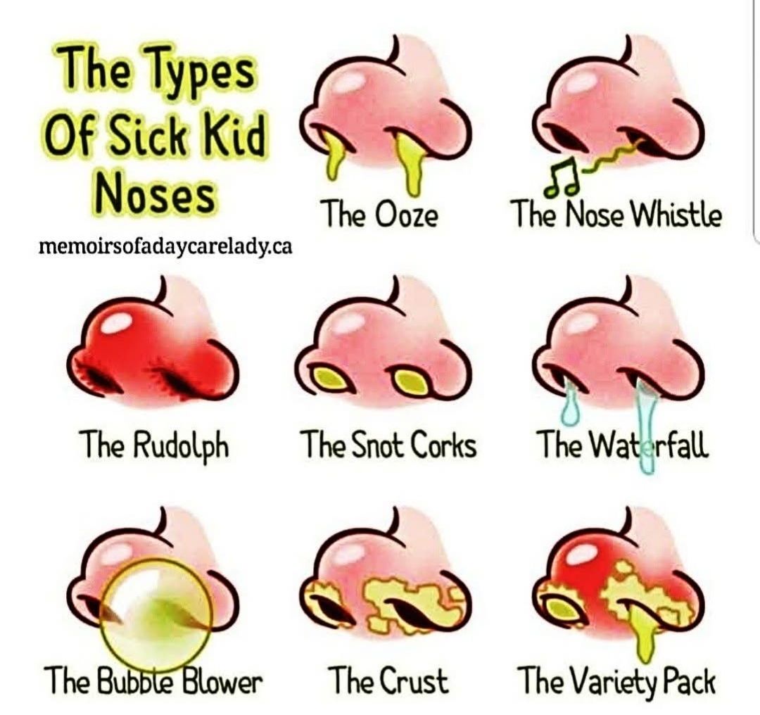 But it's just allergies, lol... - Memoirs of a Daycare Lady | Facebook