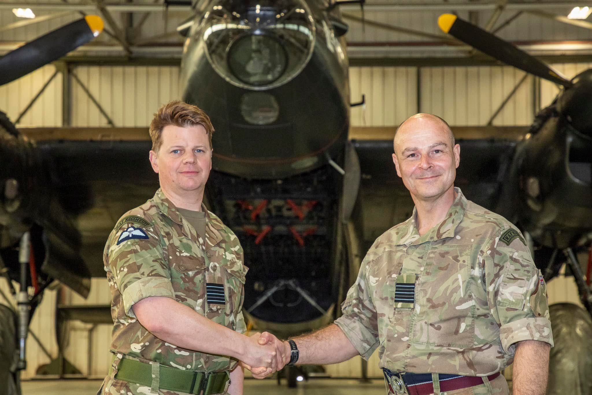 RAF Regiment - Wg Cdr Mark Raimondo (right) has handed... | Facebook
