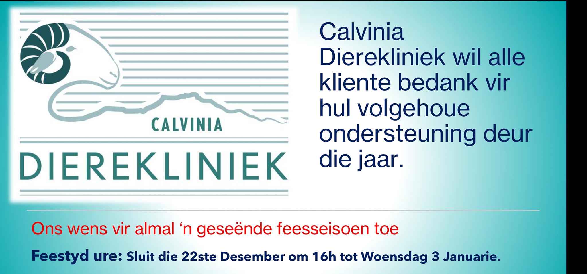 Calvinia Dierekliniek | Calvinia