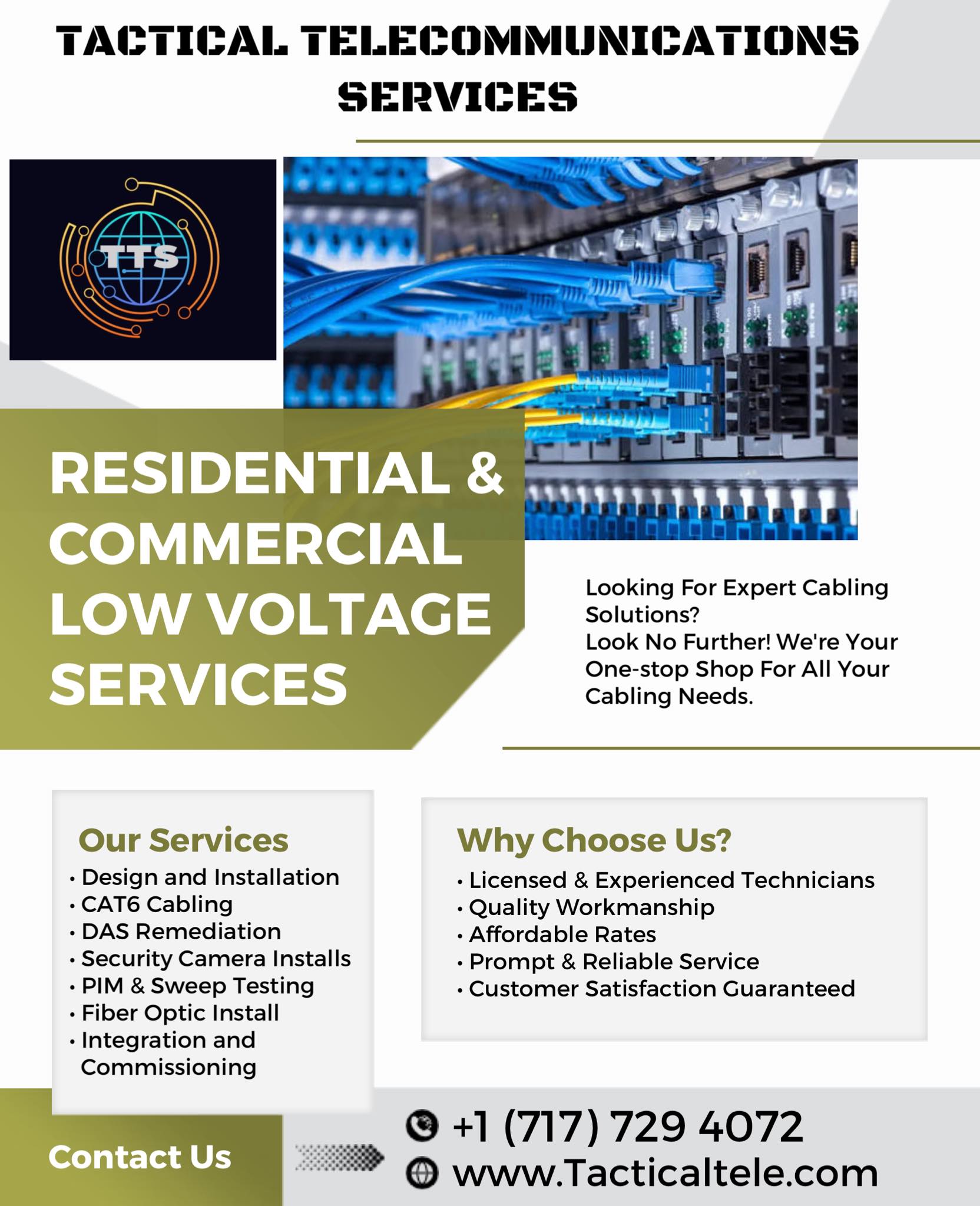 Tactical Telecommunications Services | Pasadena MD