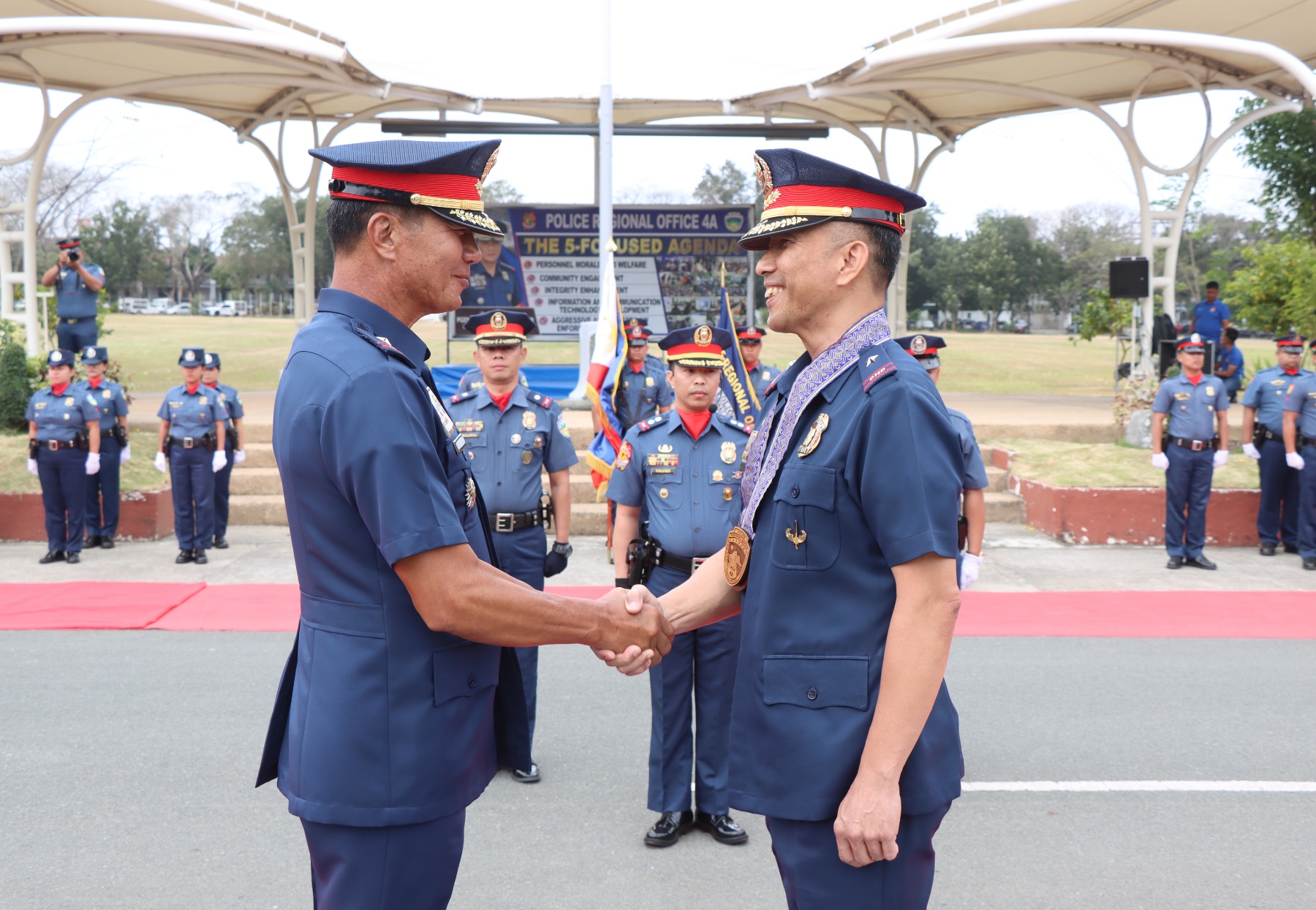 The newly promoted PRO4A... - PNP Police Regional Office 4A | Facebook