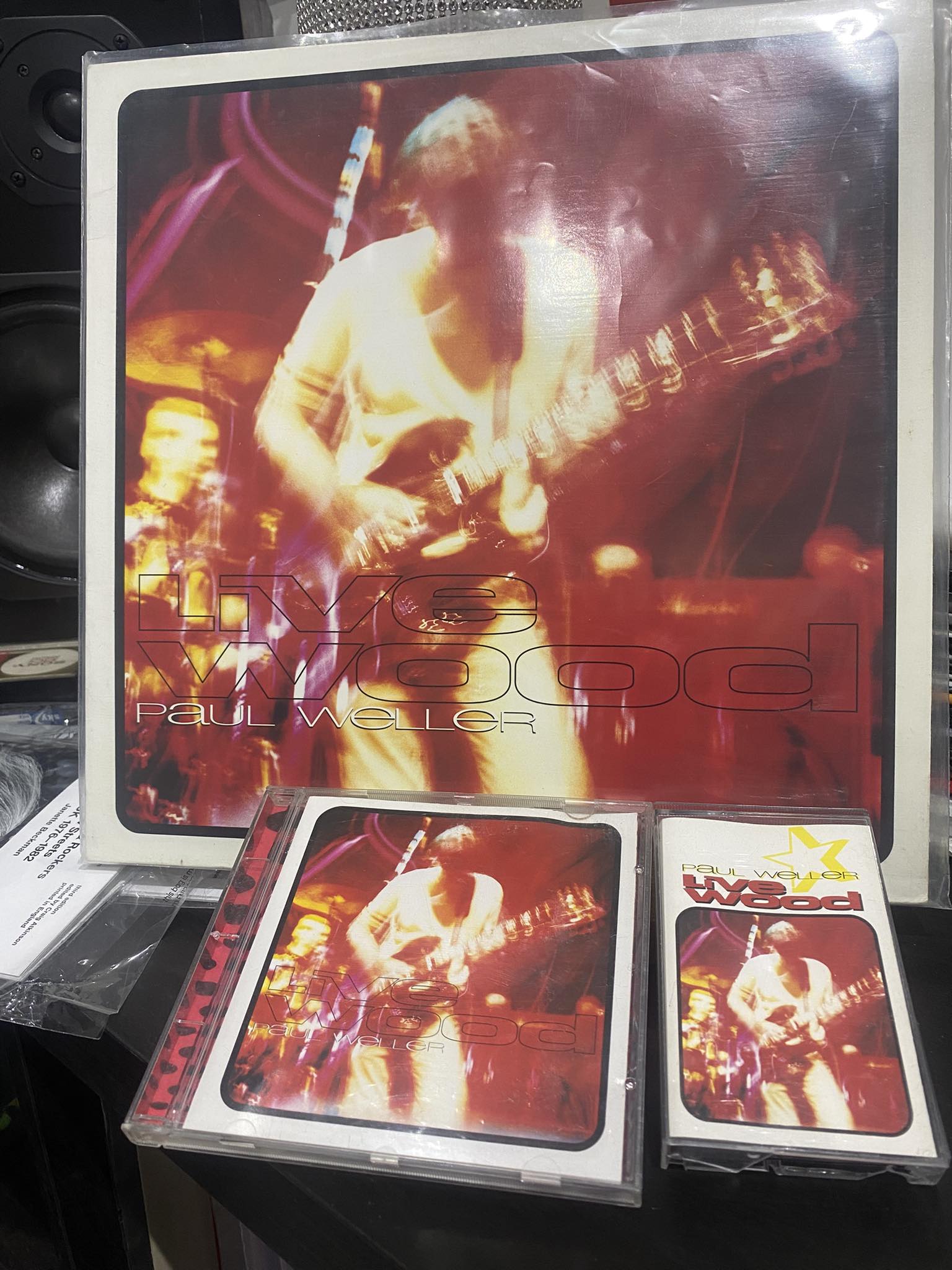Paul Weller - Live Wood LP Can it be 31 years ago today !!