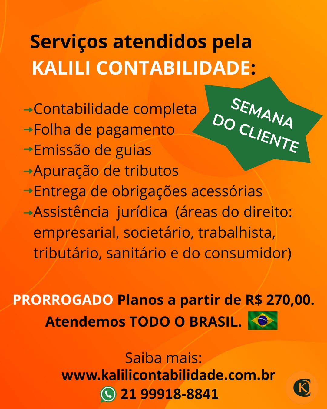 Kalili Contabilidade | Rio de Janeiro RJ