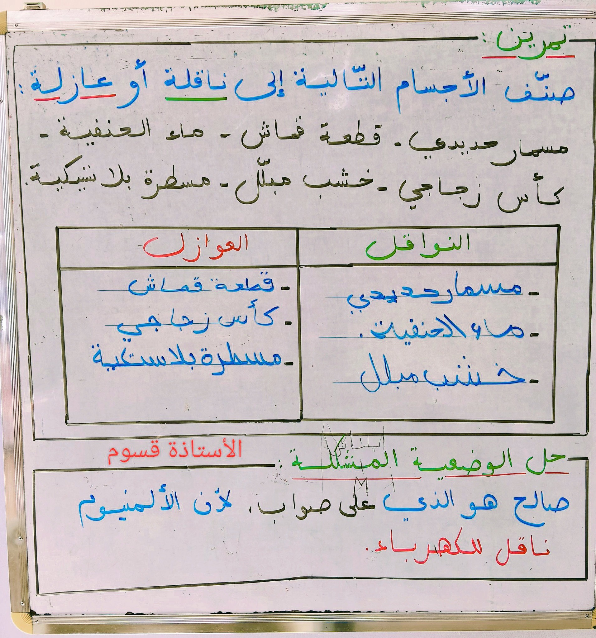 ‎الأستاذة قسوم للعلوم... - الأستاذة قسوم للعلوم الفيزيائية