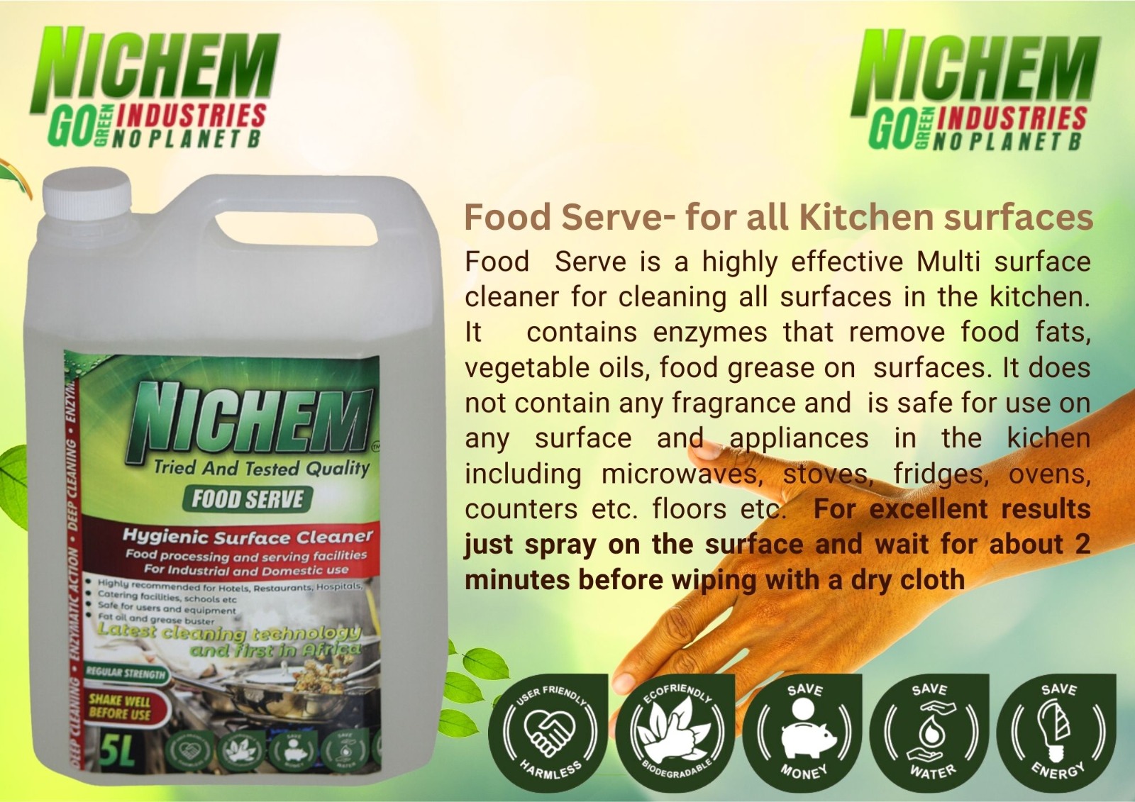 Eco-friendly kitchen... - Nichem Industries-BOTSWANA