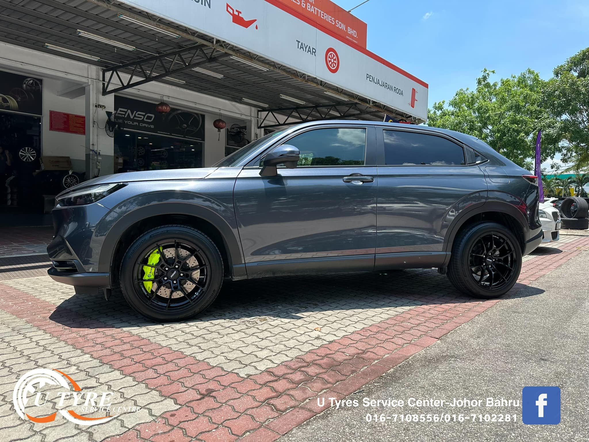 Tq support ??? Honda vezel with 18 inch design g025 flow 