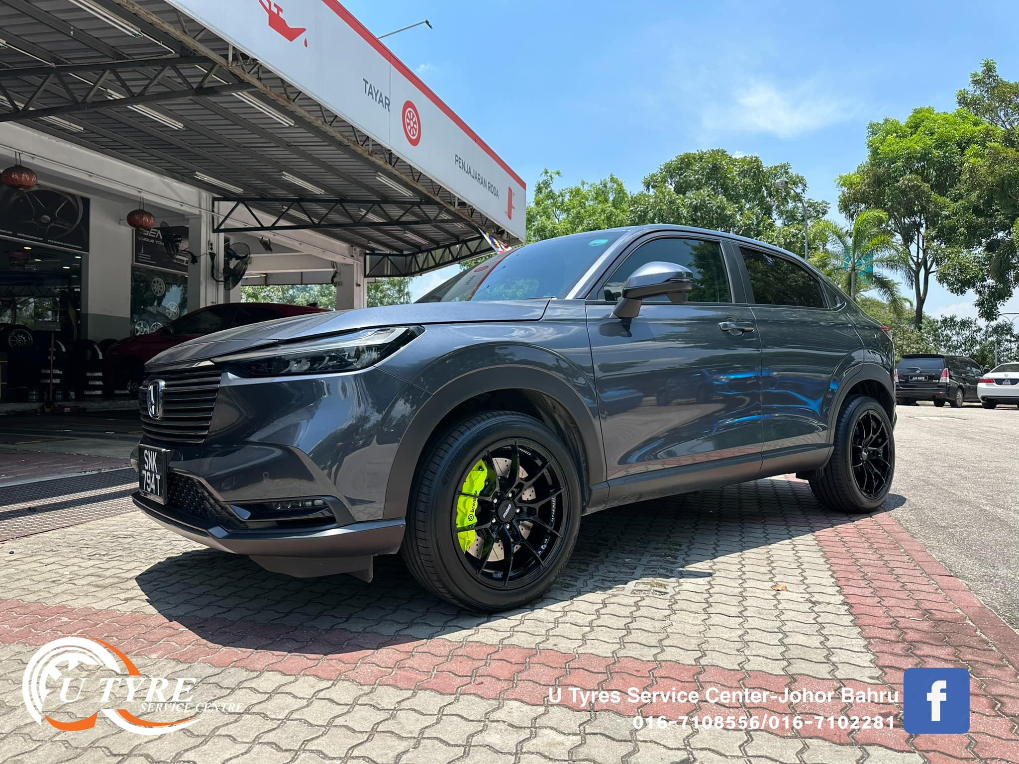 Tq support ??? Honda vezel with 18 inch design g025 flow 
