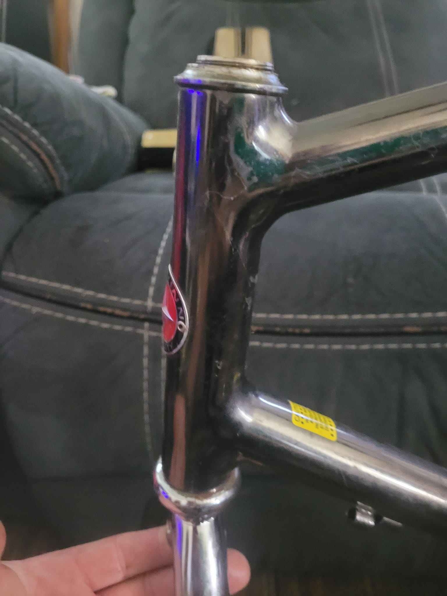Fourche Avant Vintage Tange TRX CH-MO Pour BMX Old School - Made In Japan Années 80
