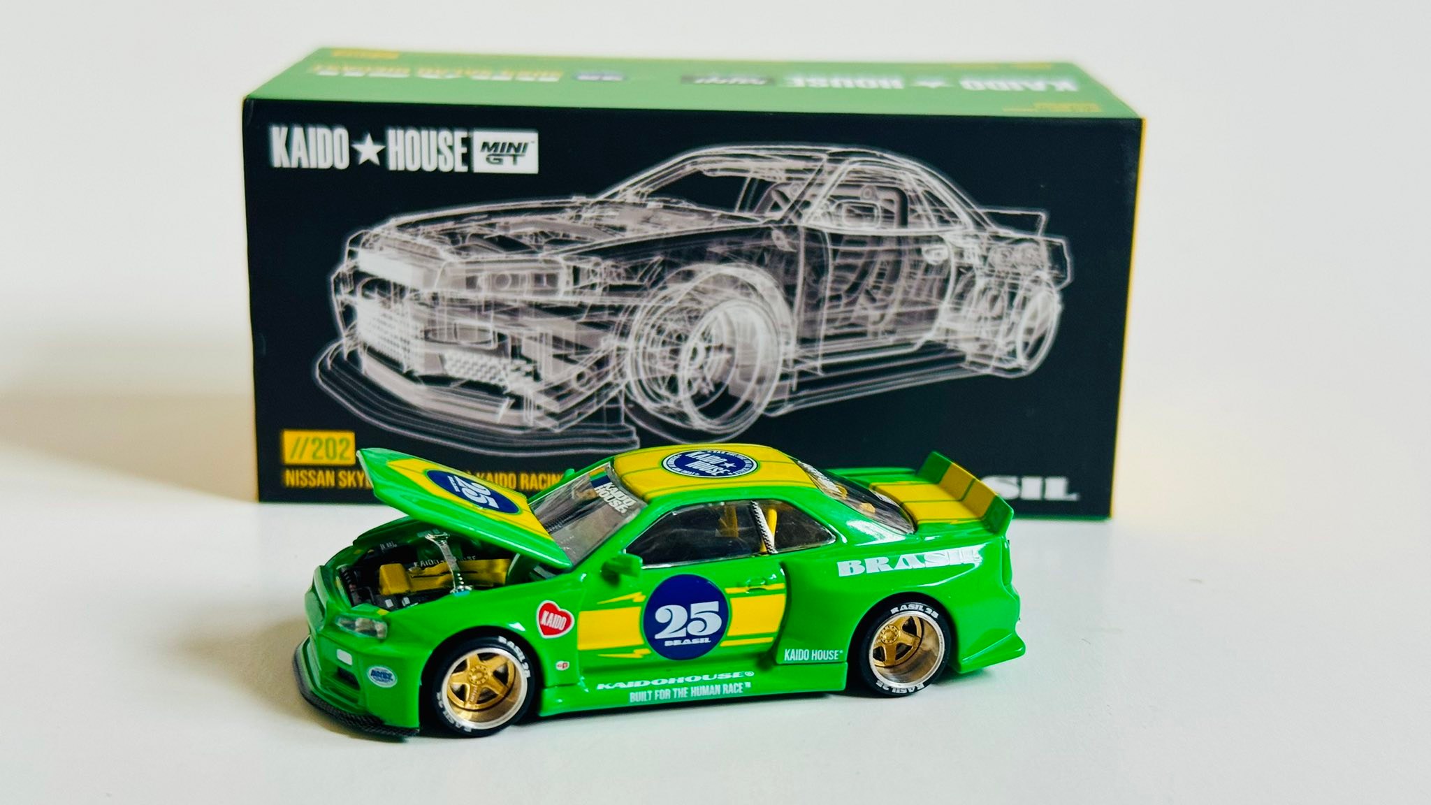 Kaido House #202 Nissan Skyline Salao Diecast Brasil 2025