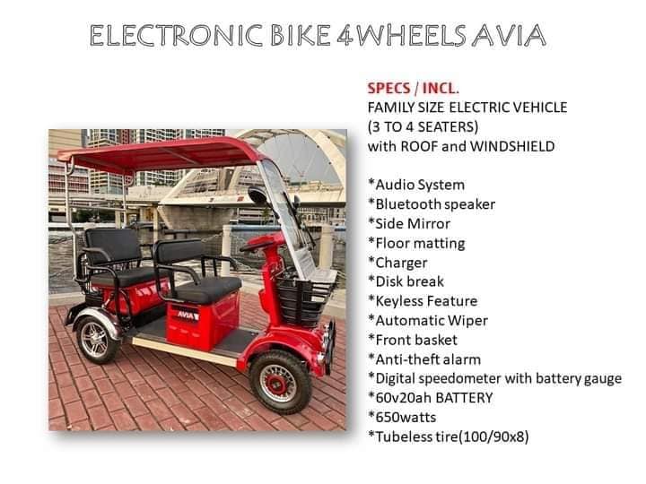 🚩AVAILABLE E-BIKE 4 WHEELS -... - HAPPY CYCLE CENTER-Malabon | Facebook