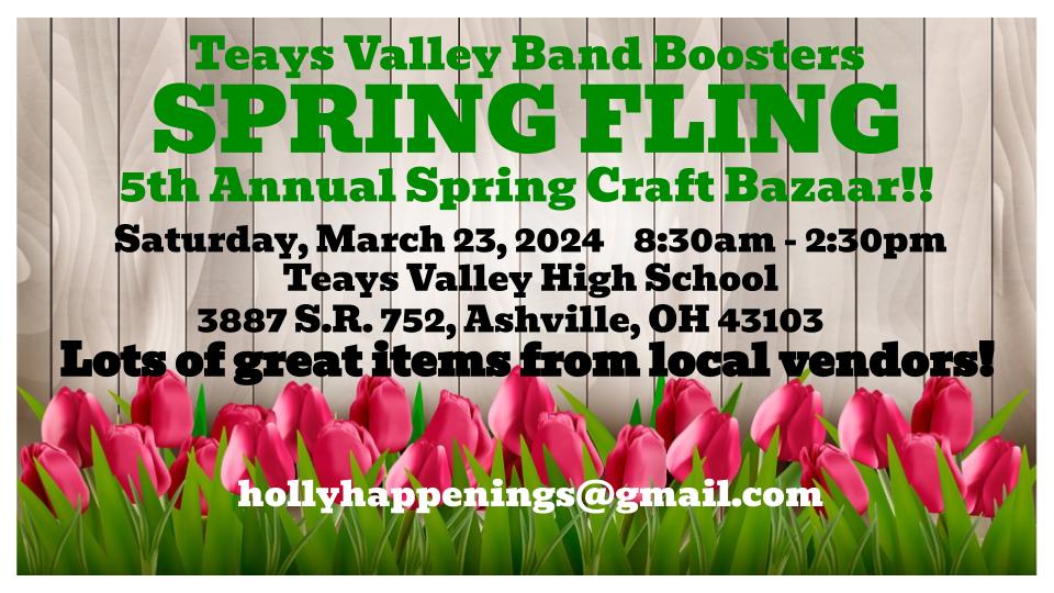 Booth... - Holly Happenings and Spring Fling Craft Bazaars