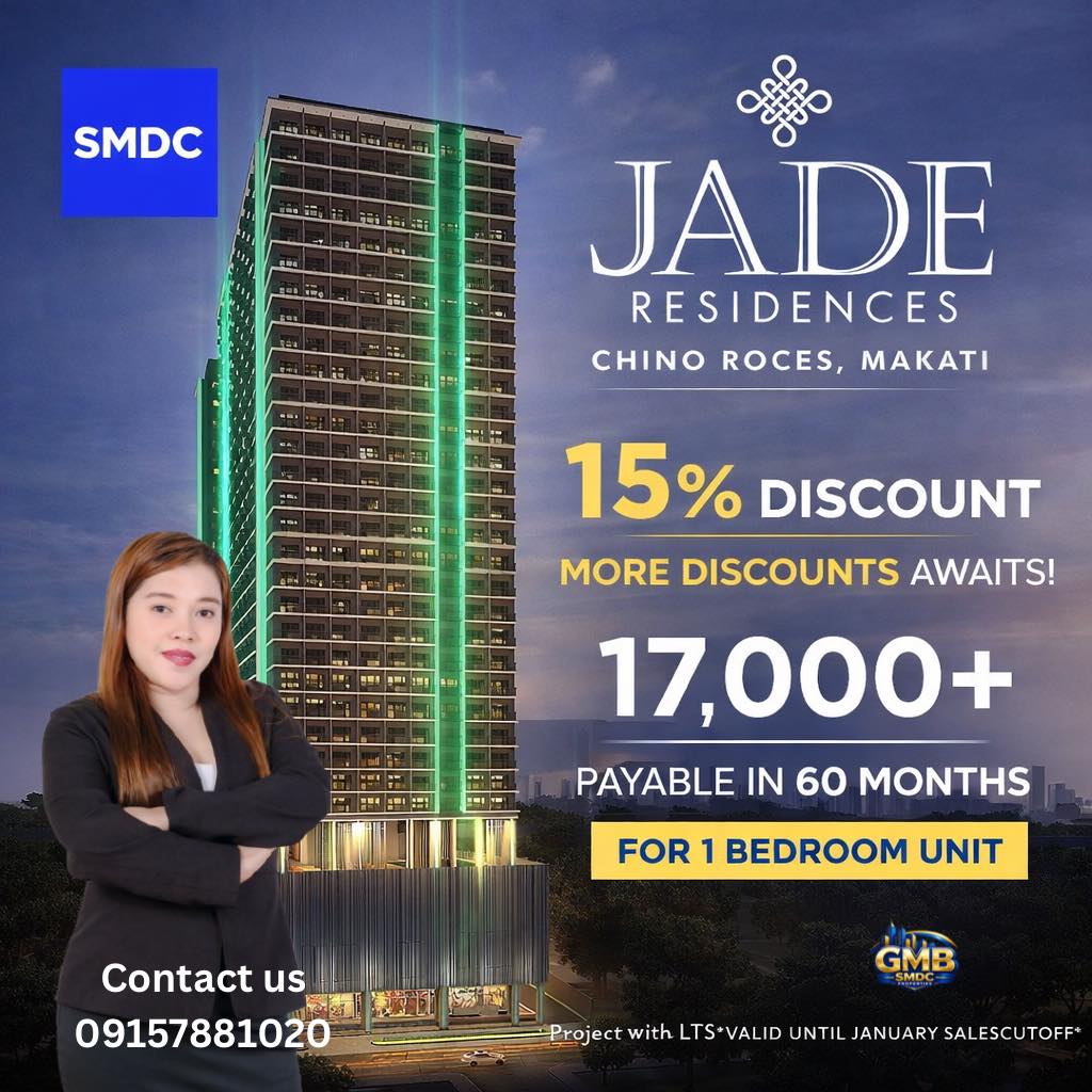 Dream - Live at the Center of Everything SMDC JADE RESIDENCES | Chino ...
