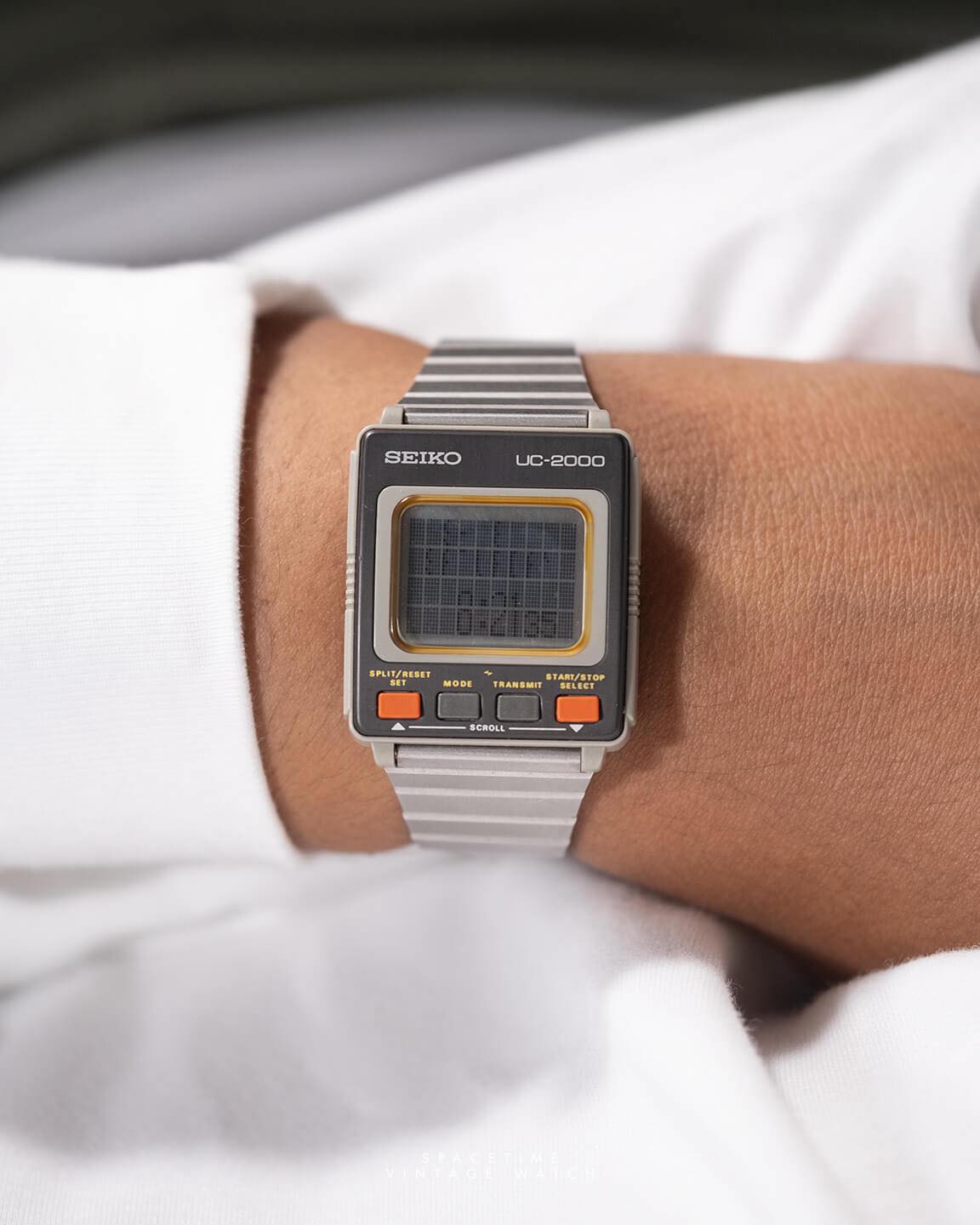 Seiko UC-2000 wearable computer watch from 1984