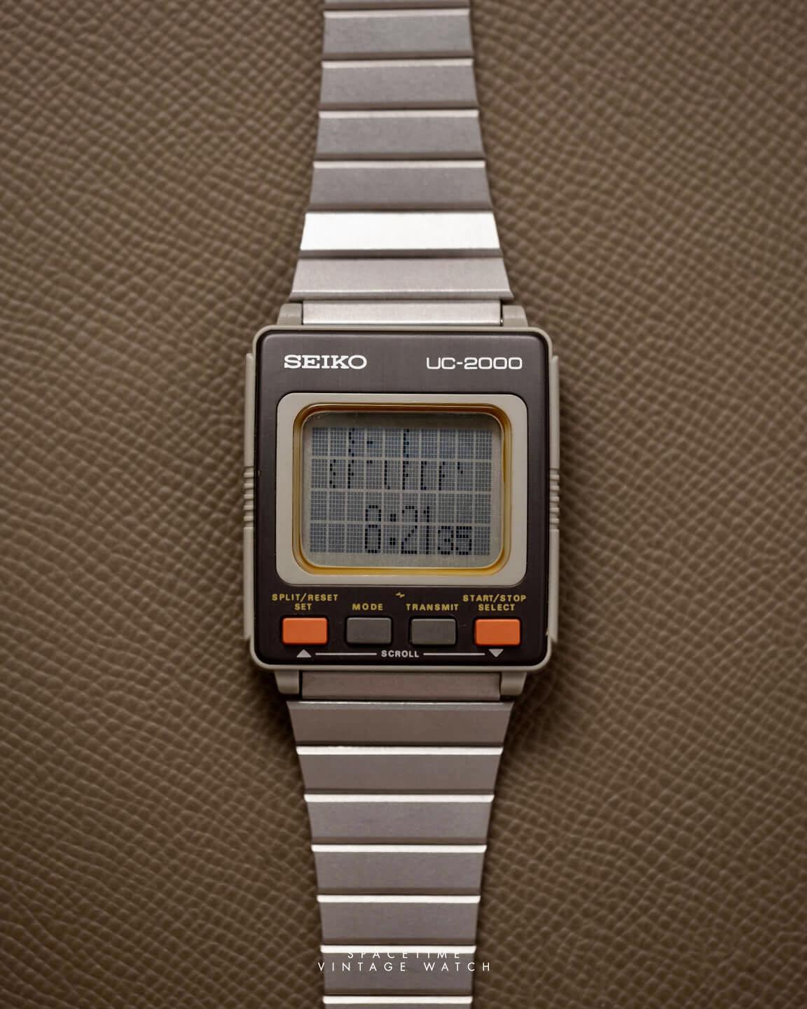 Seiko UC-2000 wearable computer watch from 1984