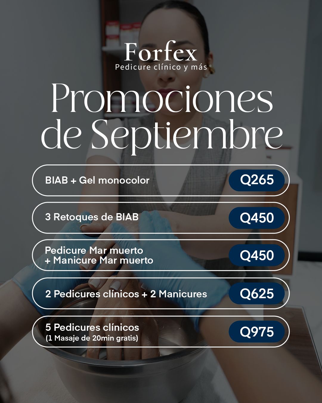 Forfex - ¡¡Promociones del mes de septiembre!! 🦶 😊 👣 🤩 Te compartimos ...