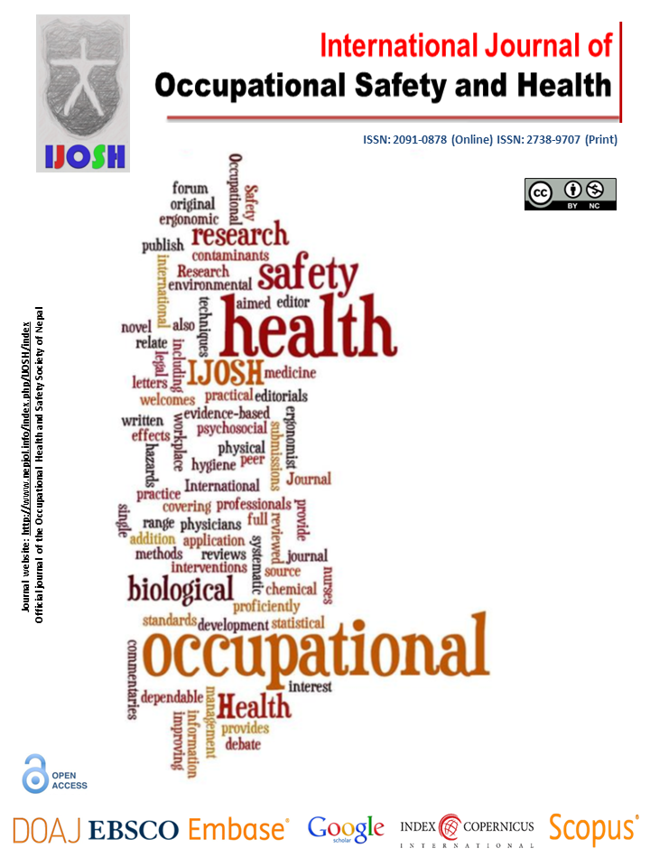 International Journal of Occupational Safety and Health - IJOSH | Kathmandu