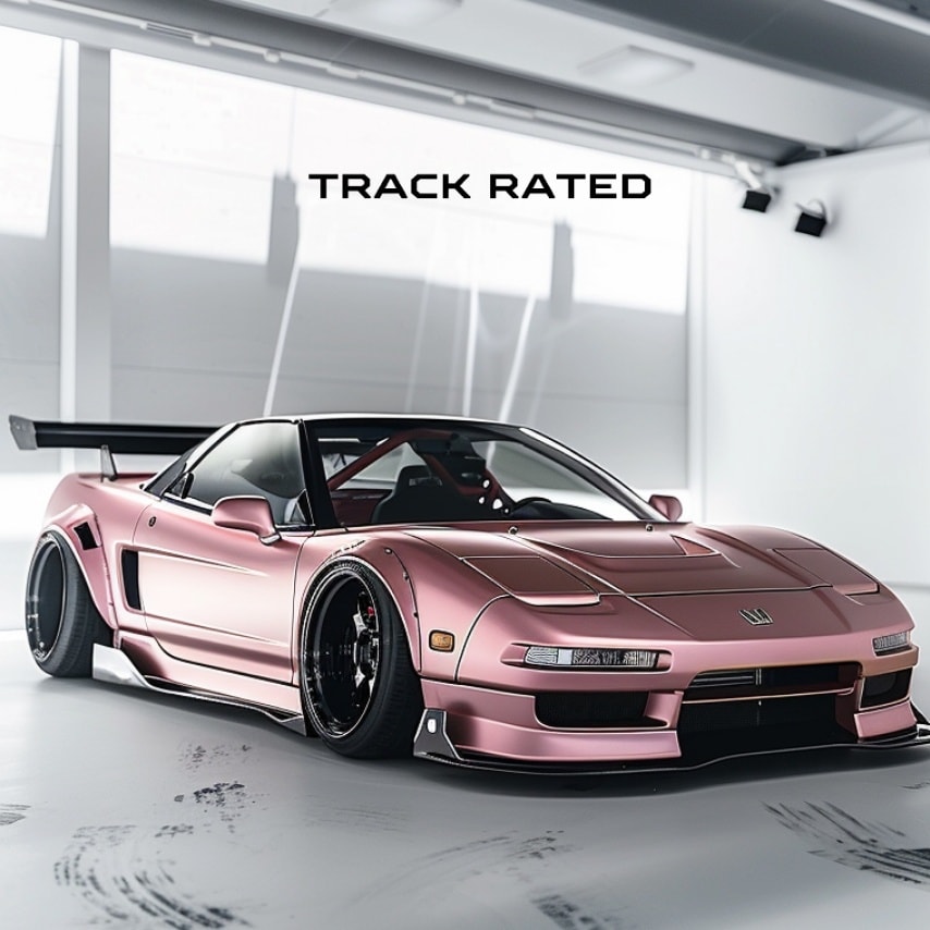Track Rated - Rose Gold NSX 😍 - - - - - - - #honda #nsx #jdm #90s # ...