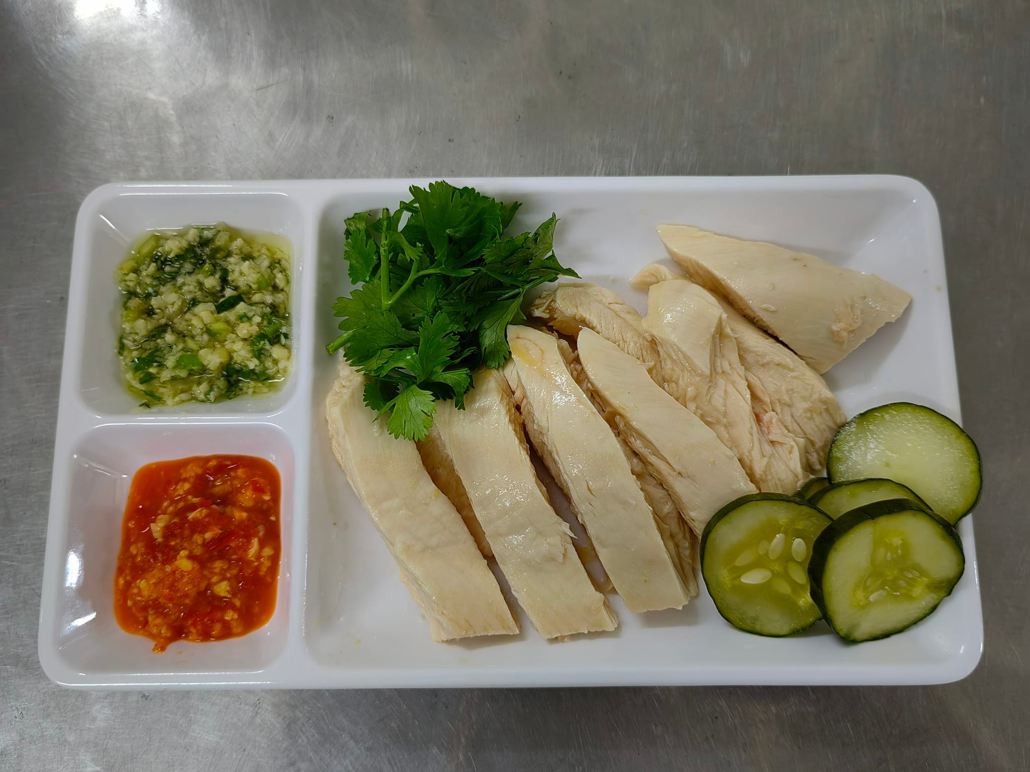 Hainan Chicken Rice Andrew Wong 王兴豪海南鸡饭