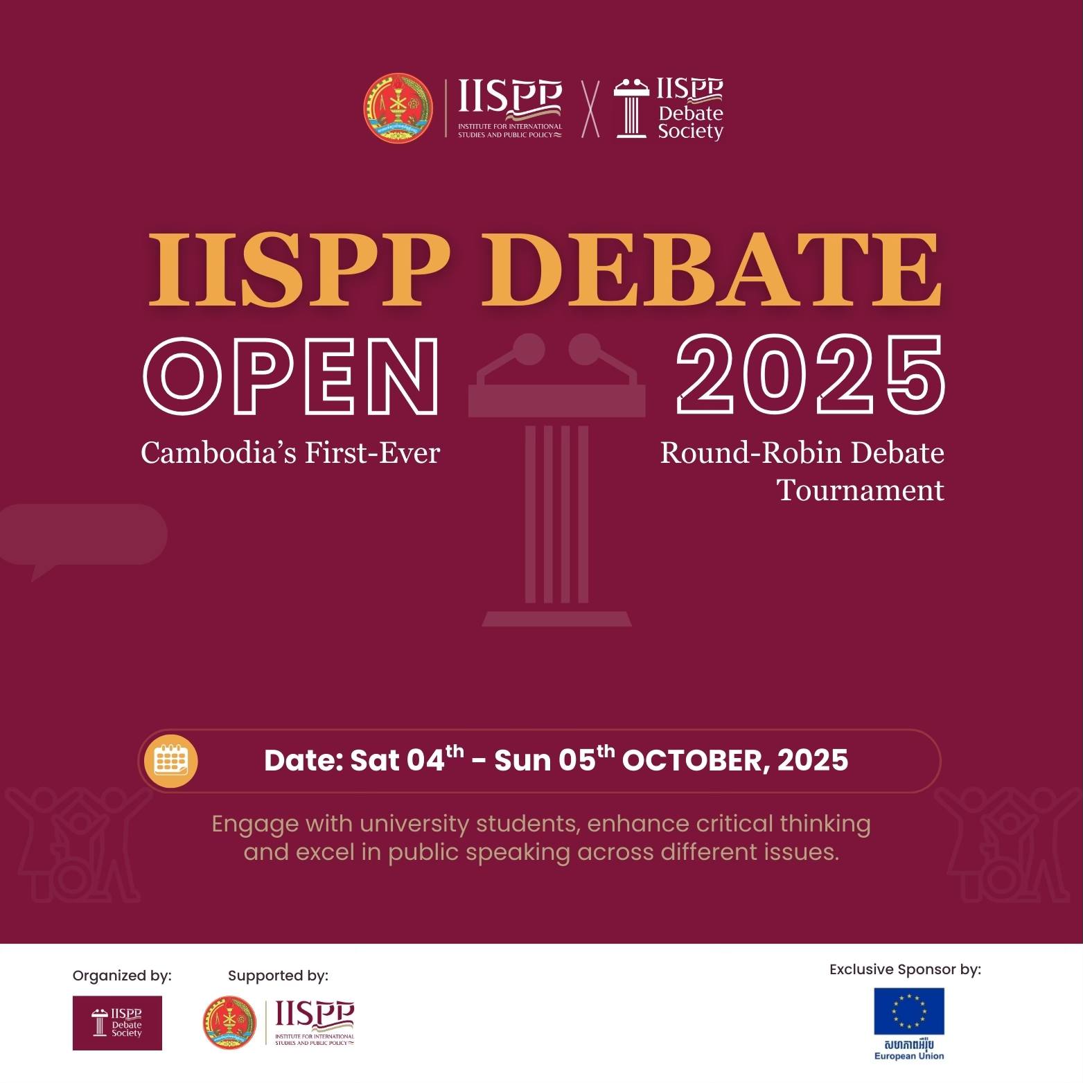 ⏰ Deadline Extended: IISPP Debate... - IISPP Debate Society | Facebook