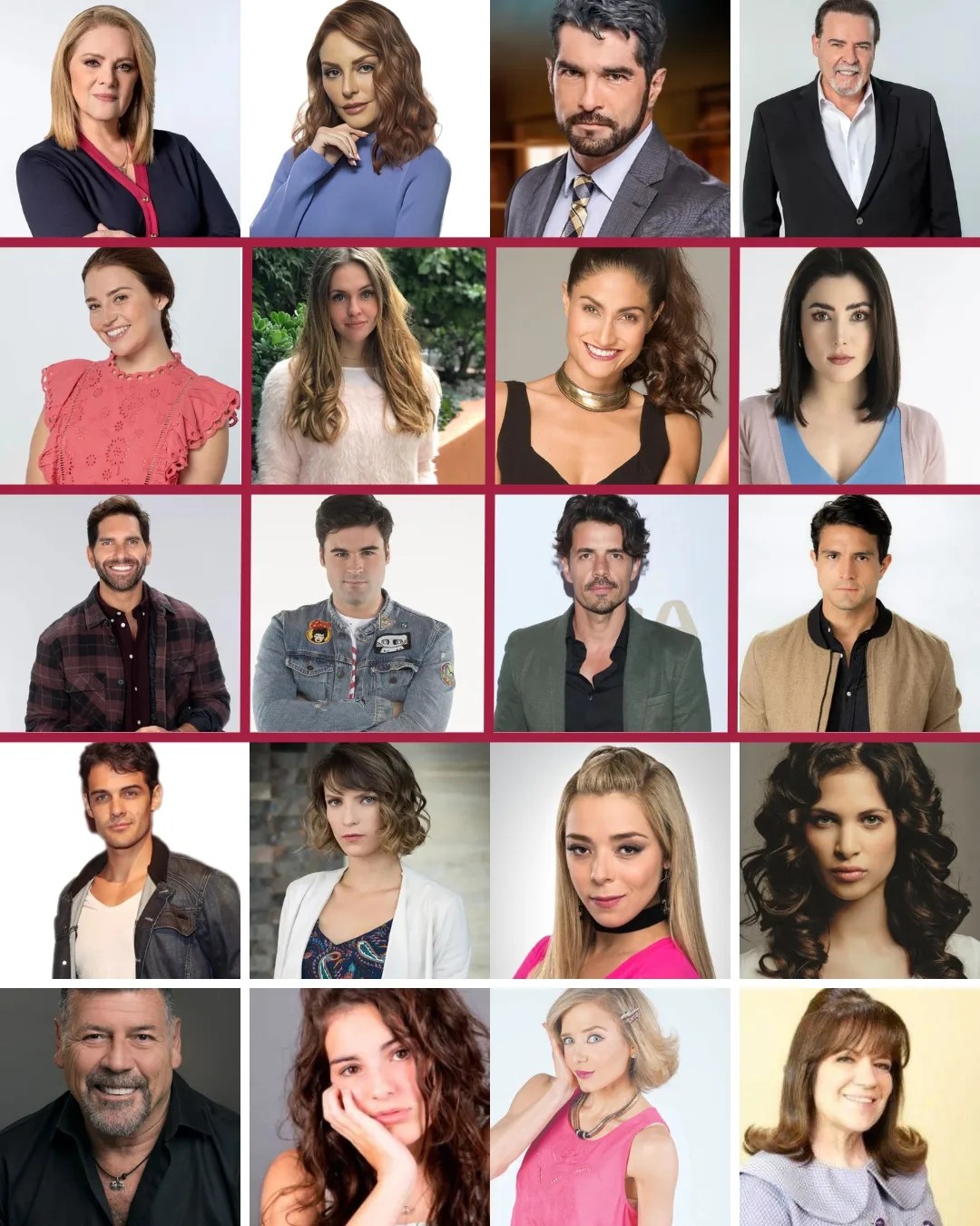 Mundo Novelero - Parte del elenco de #Fugitivas. Erika...