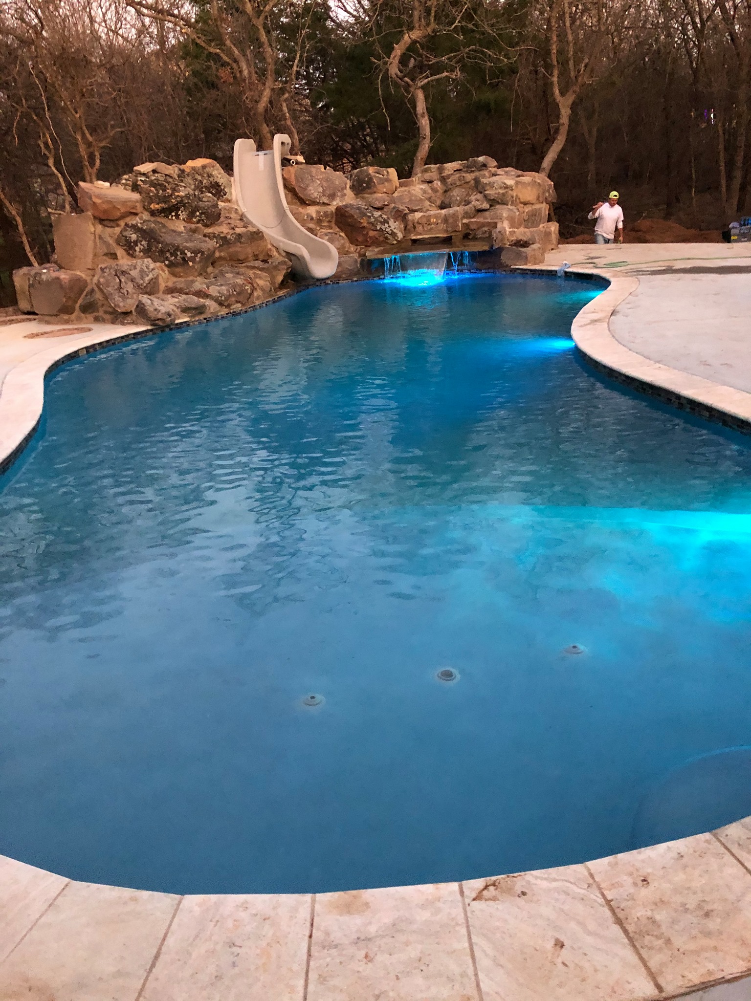 Pool Envy - Updated picture of our project with the spa...