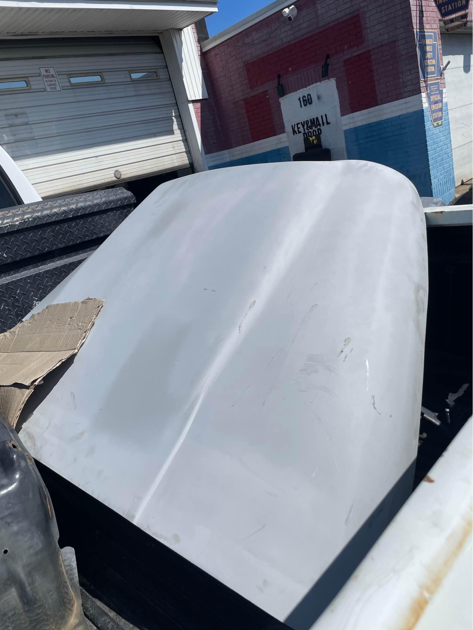 7285 CJ Jeep Fiberglass Hood Car Exterior Parts Nazareth