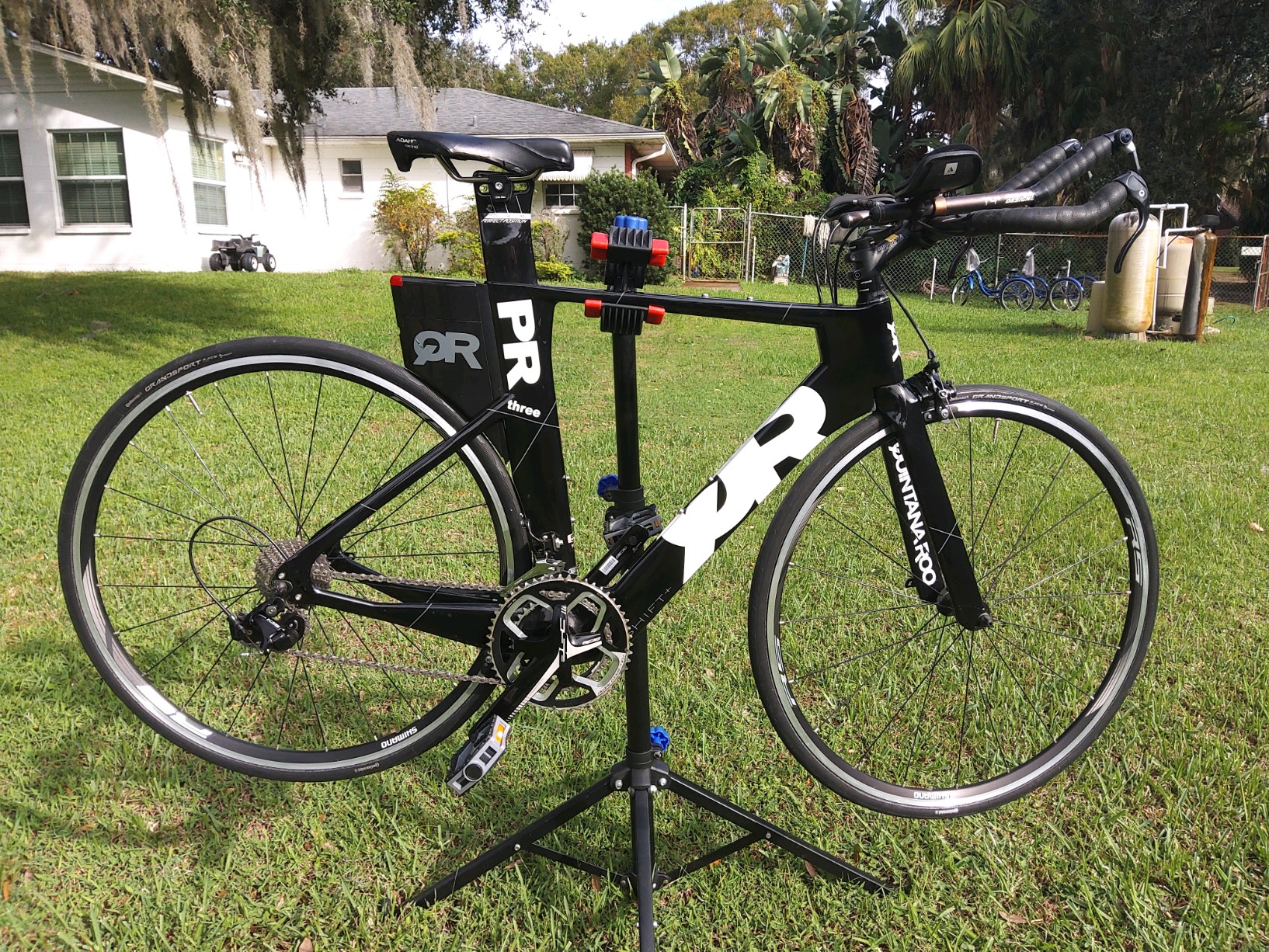 1992 Quintana Roo Superform steel frame triathlon bike