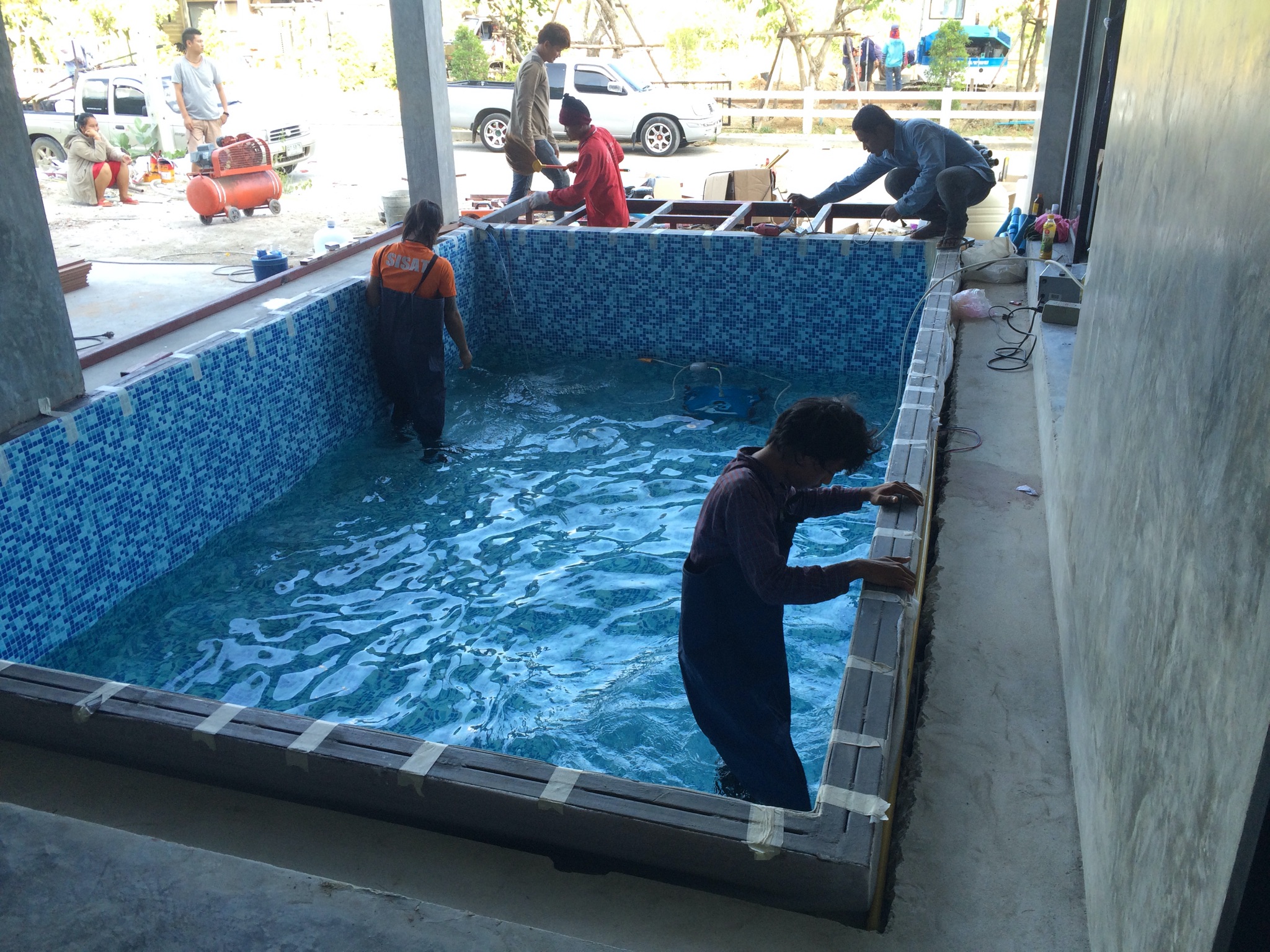 สระว่ายน้ำสำเร็จรูป-Knock Down Swimming Pool
