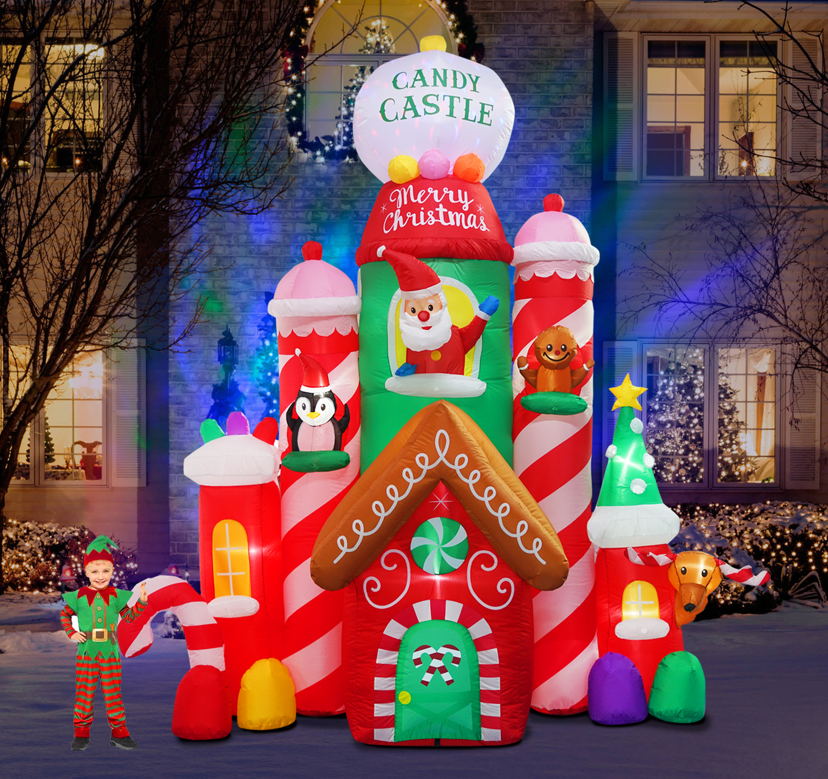 inslife-inflatable - 🎄🍬Step into a Christmas candy dream! 🍭 This 10FT ...