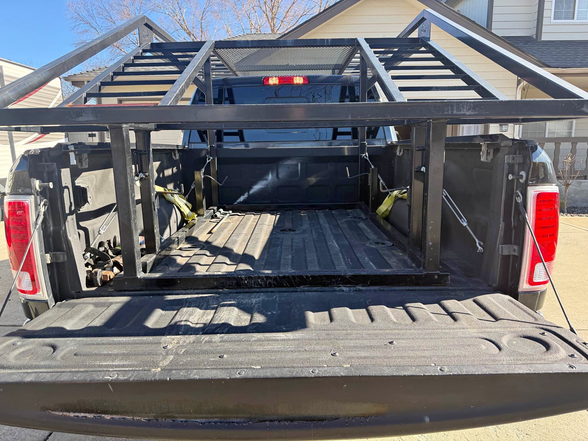 Custom FABITUP RZR / UTV Truck Bed Rack + Ramps - Car Exterior Parts ...