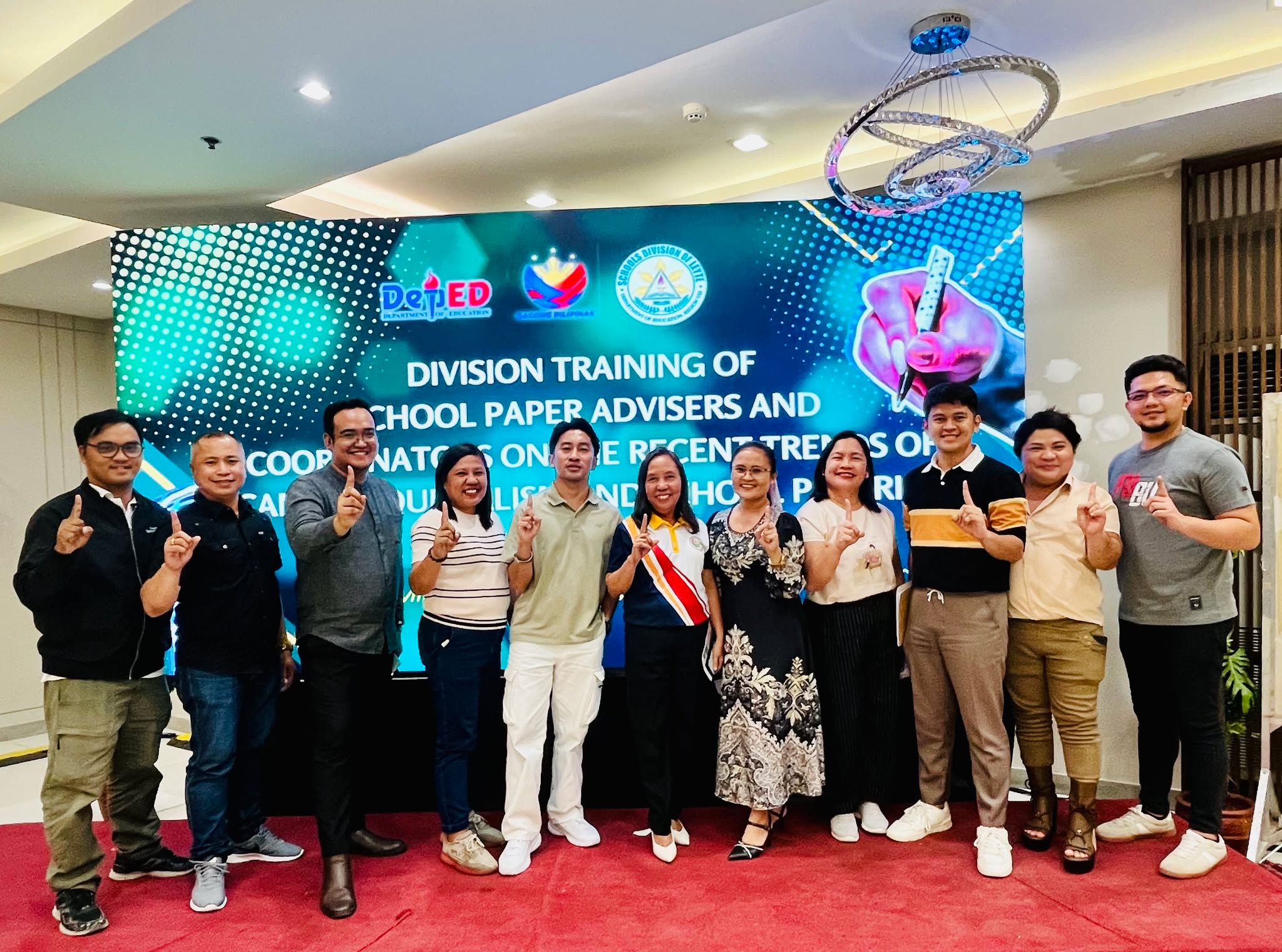 Leyte - IN PHOTOS: Division Training of School Paper Advisers and ...
