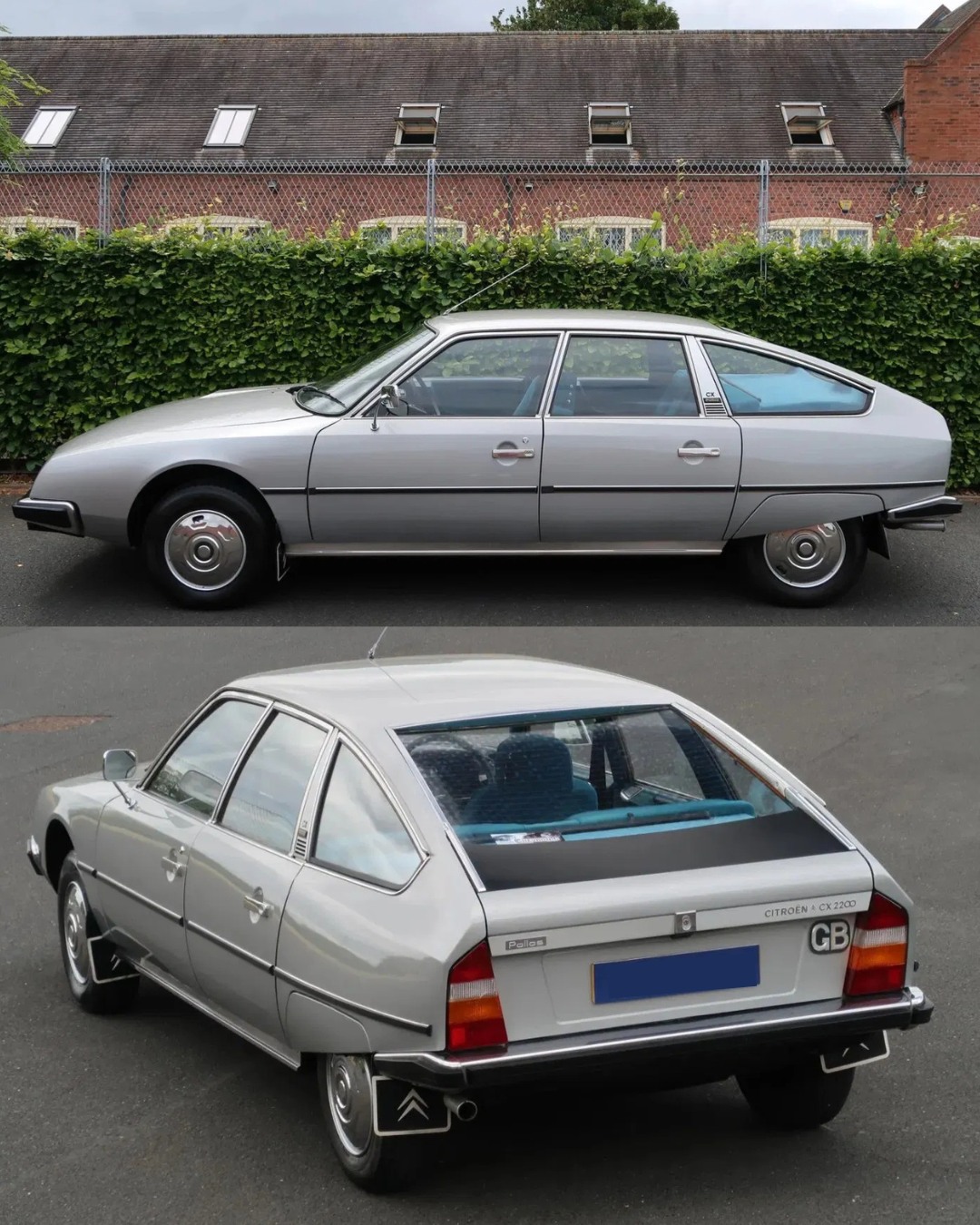 絶版希少CITROEN CX　Berline Pallas 1976 1/43 Citroen CX 2200 Pallas: Rare early luxury car (1974-1975)