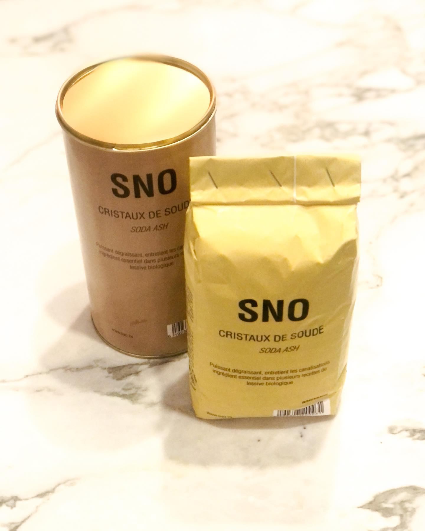 SNO - Les cristaux de soude : S’ils sont cousins du...