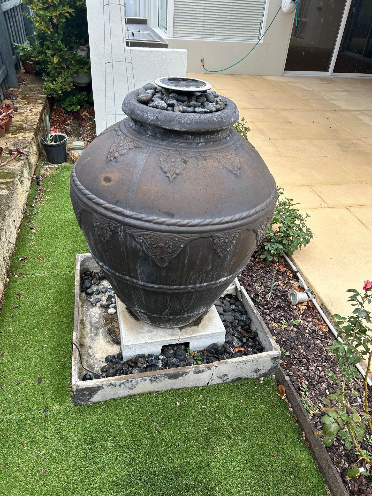 Outdoor Water Fountain Feature - Ponds & Water Features - Perth ...