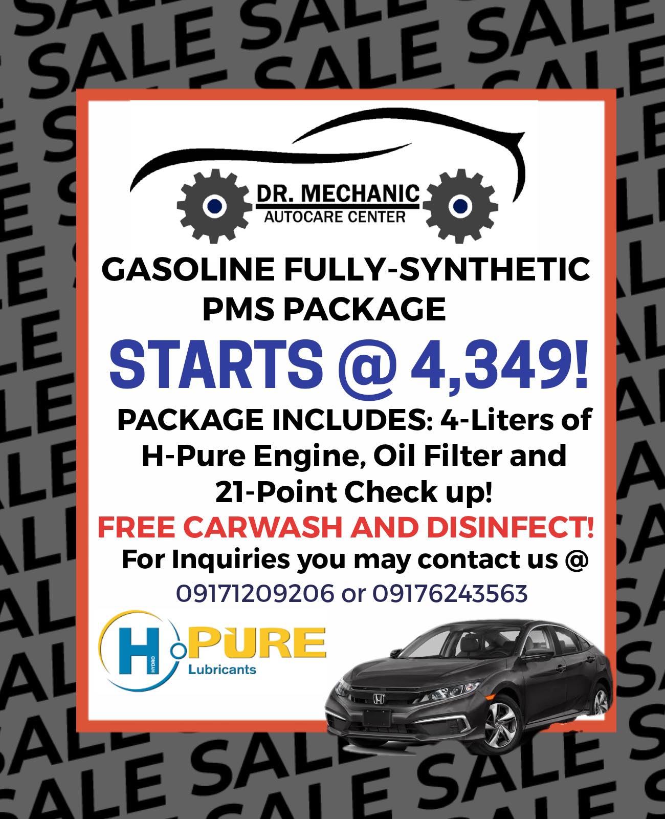 OUR NEW PMS PROMO PACKAGE... - Dr. Mechanic Auto Care Center