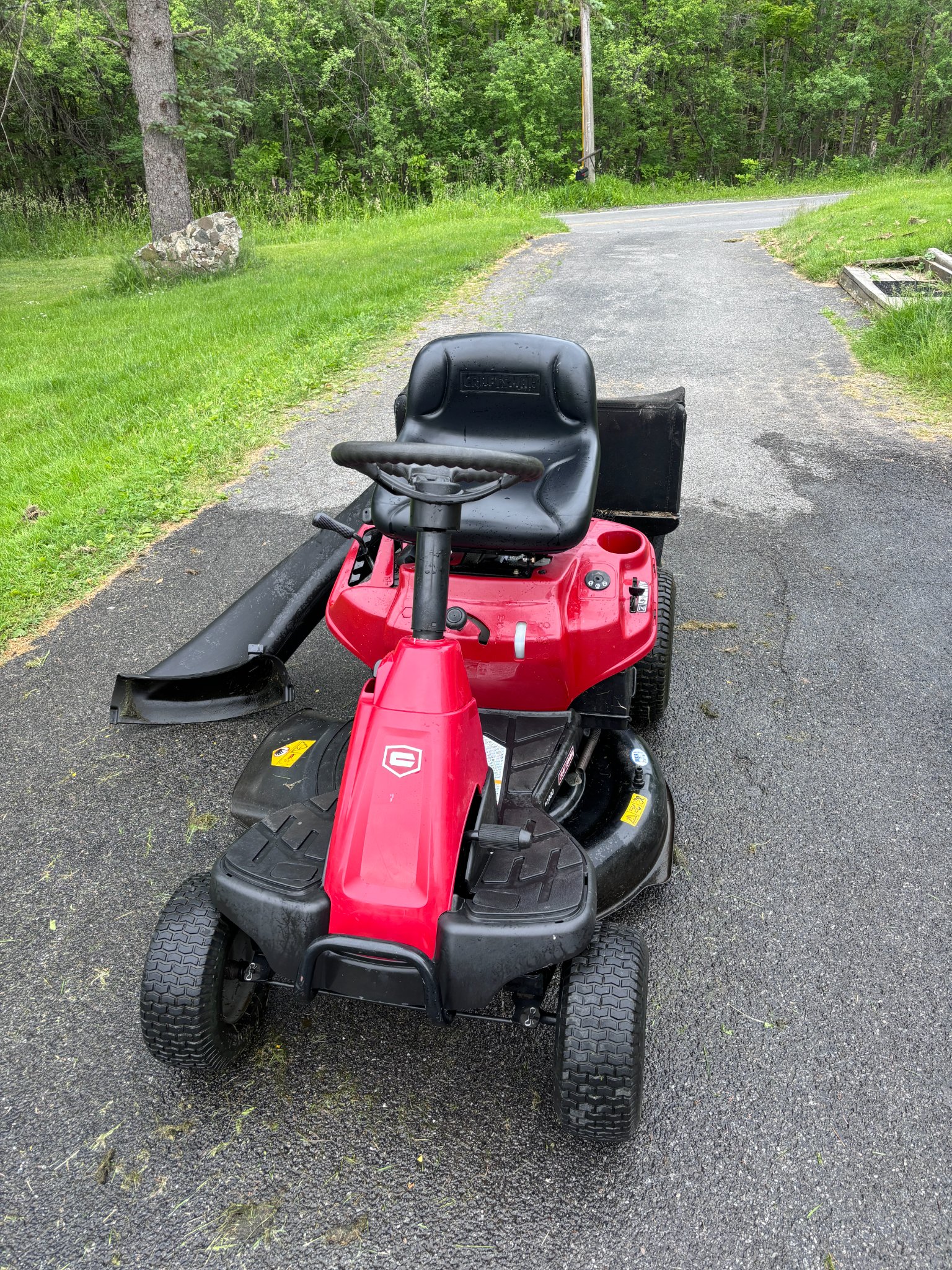 30in Craftsman R1000 Riding Mower With Bagger - Lawn Mowers - New ...