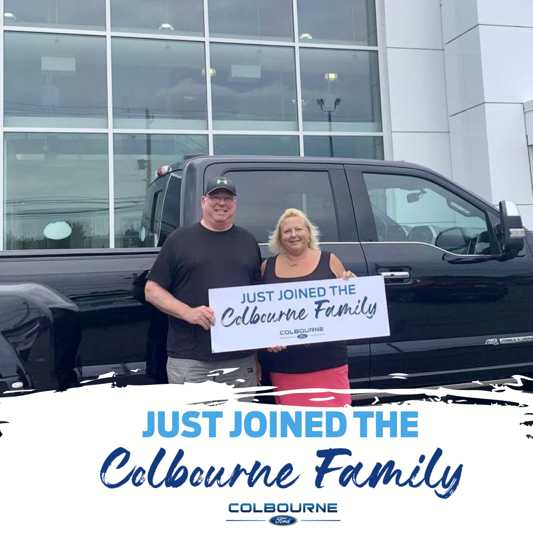 Colbourne Ford - Congratulations to Bob and Shelly on...