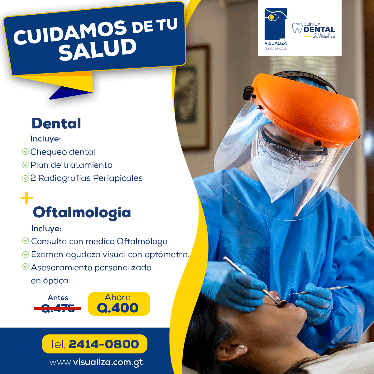 Visualiza - APROVECHA NUESTROS COMBOS 👀 Cuida tu salud dental y visual ...