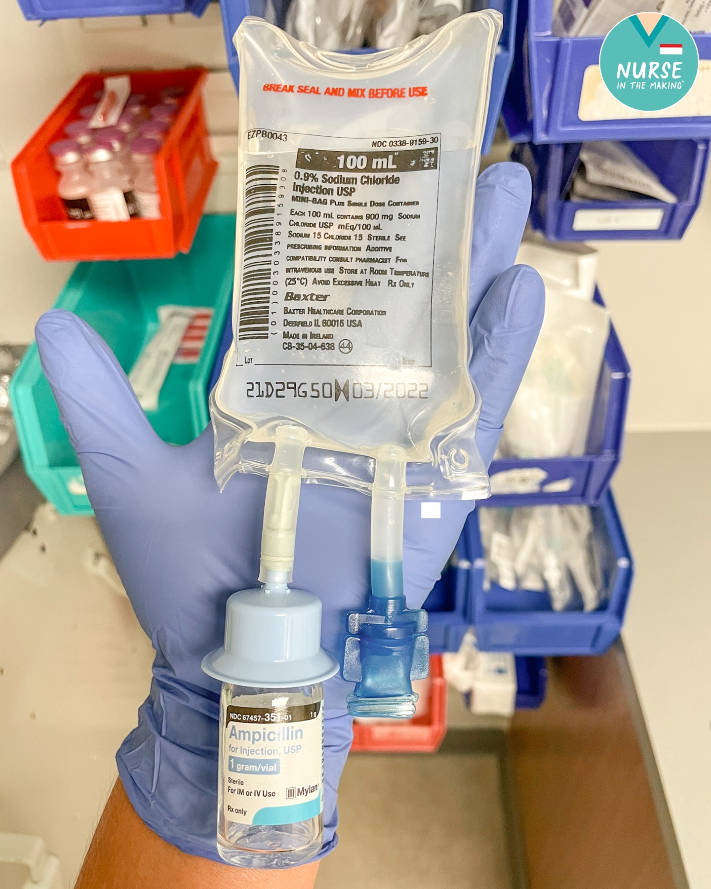 Iv Antibiotics Vial