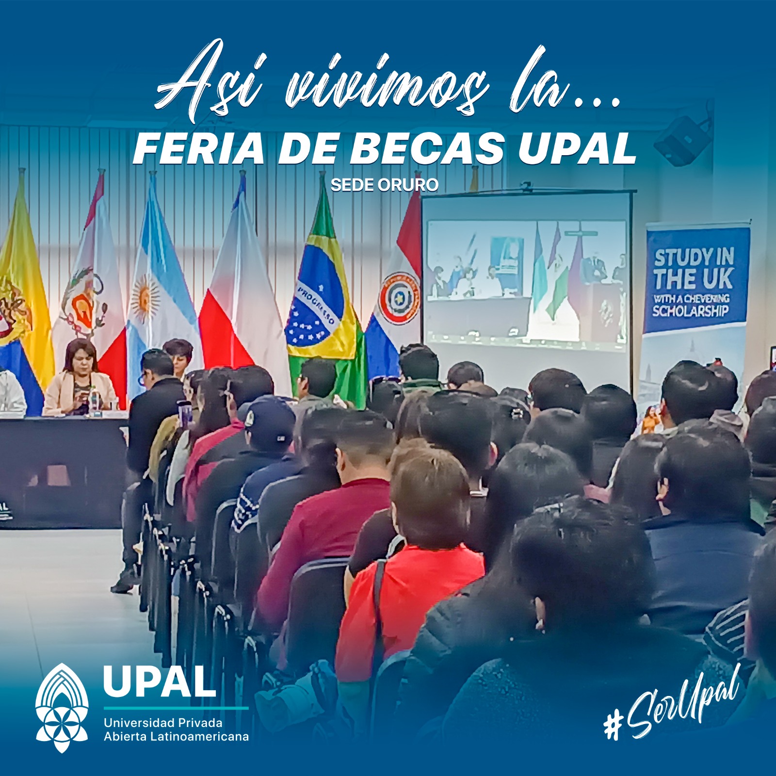 ¡Así vivimos la feria de becas UPAL! 🌍📚 Un momento lleno de información ...