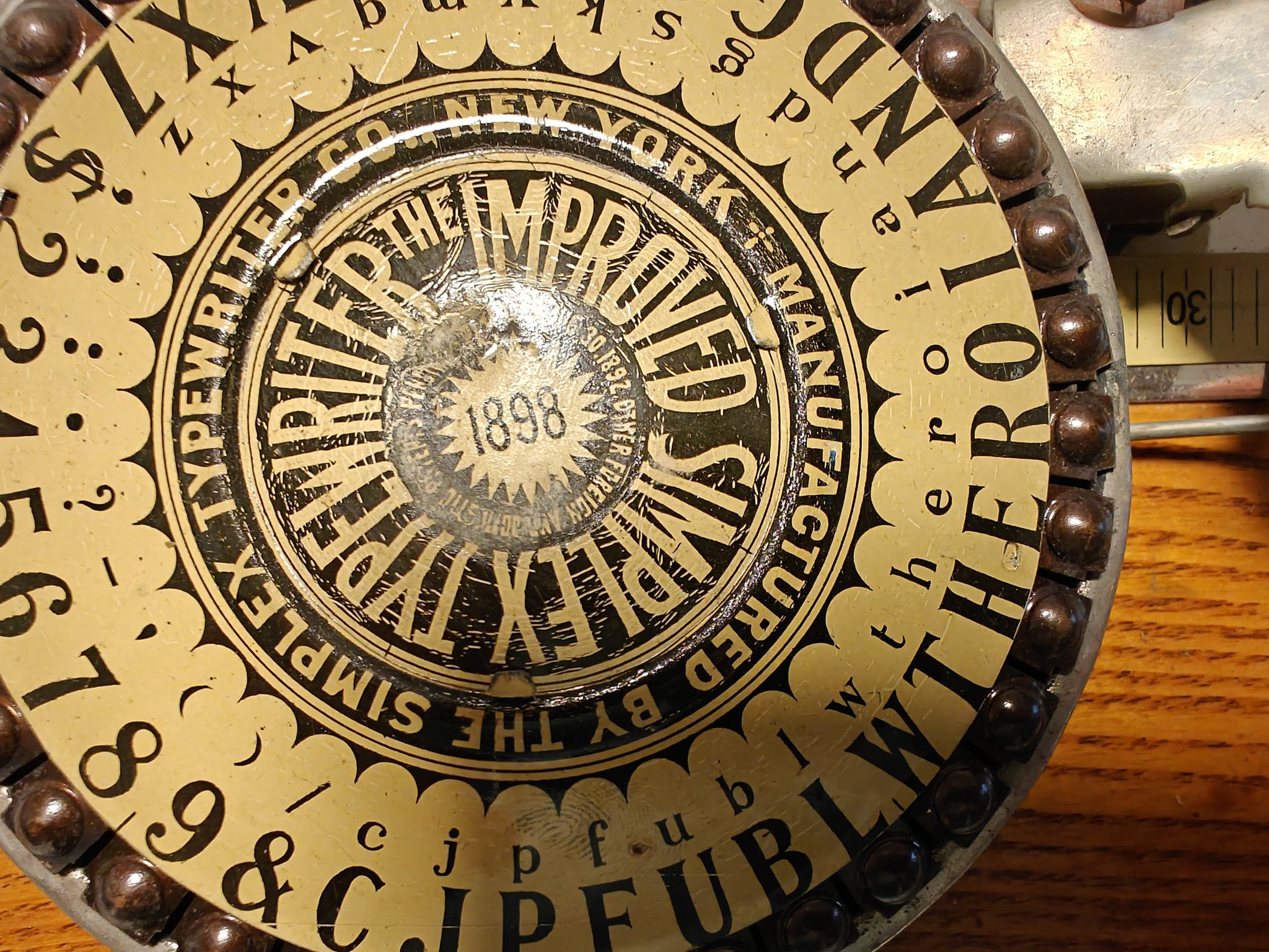 Simplex Typewriters company history and evolution