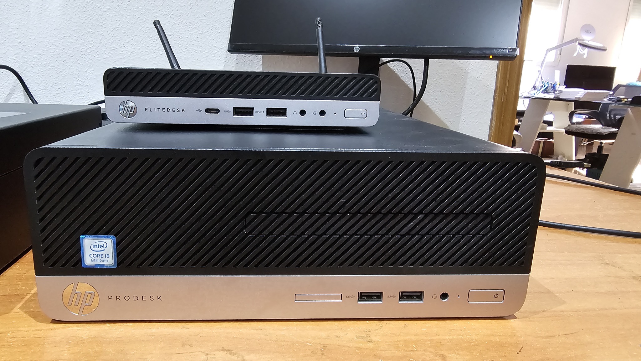 HP ProDesk mini Linux workstation with i5 and 16gb ram