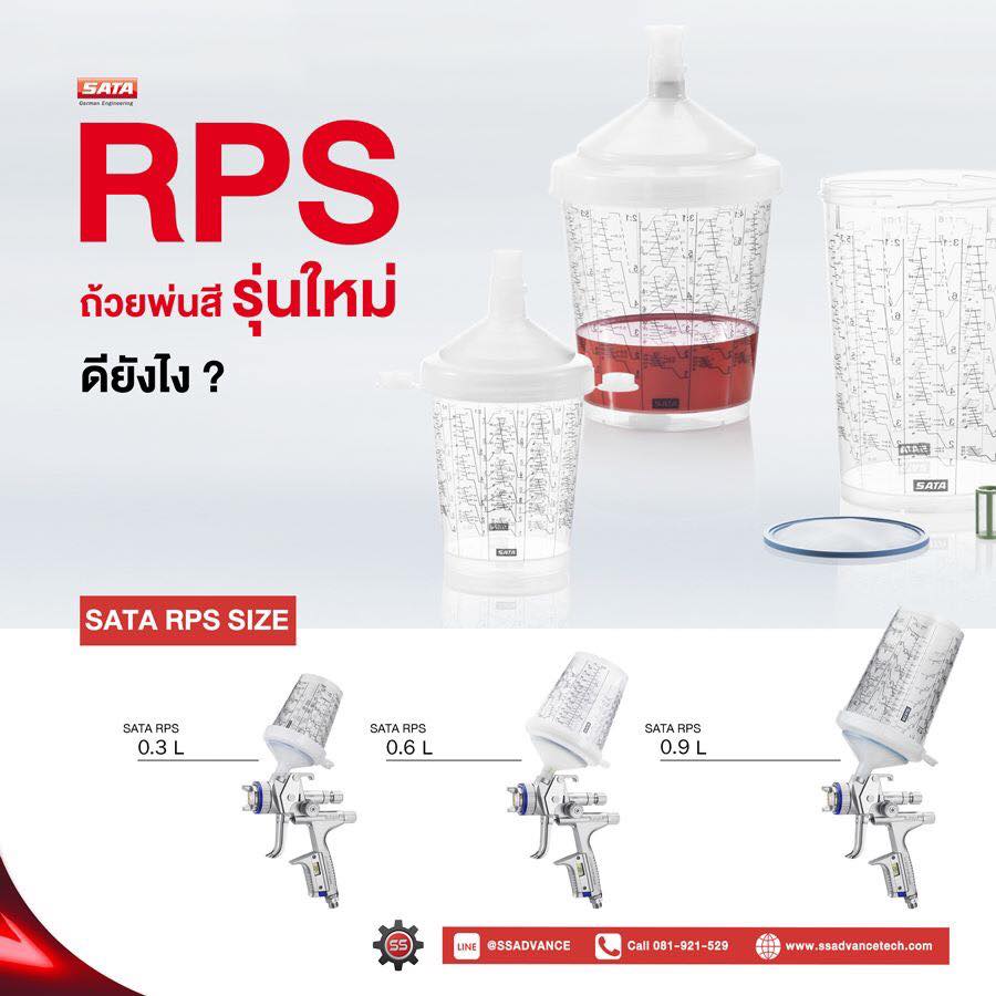 เชิญชม...SATA RPS cup... - กาพ่นสี SATA จากเยอรมันนี | Facebook