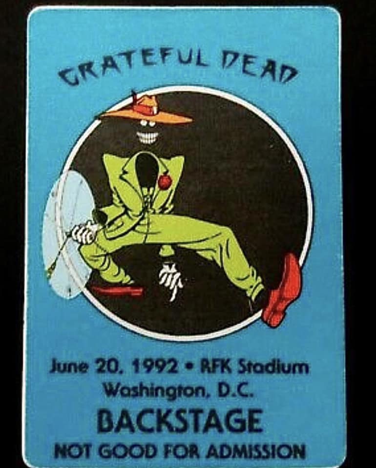 On this day in 1992 at RFK Stadium with the Steve Miller Band