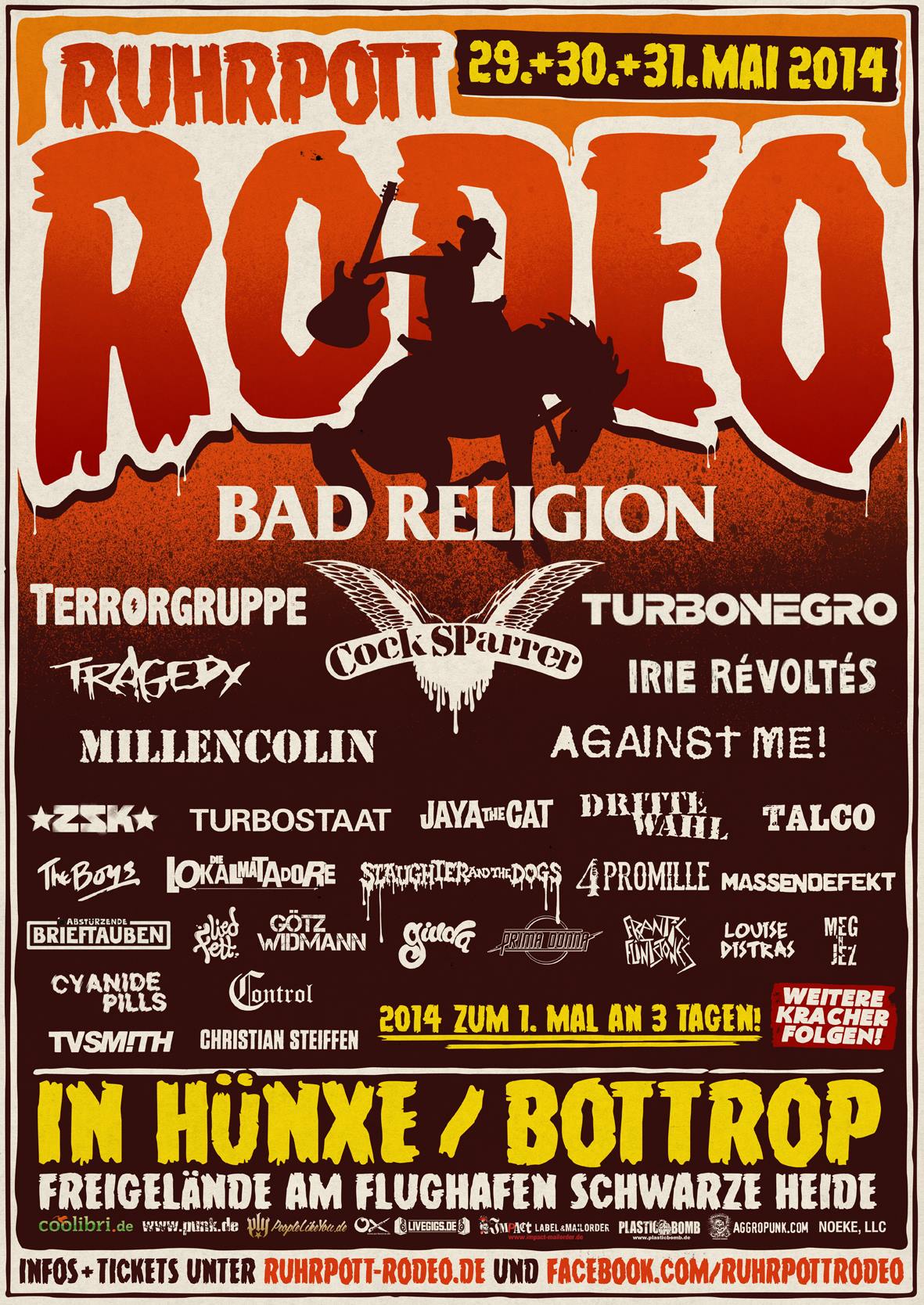 Punk im Pott - 5 neue Bands fürs Ruhrpott Rodeo ! TURBONEGRO : Sie ...