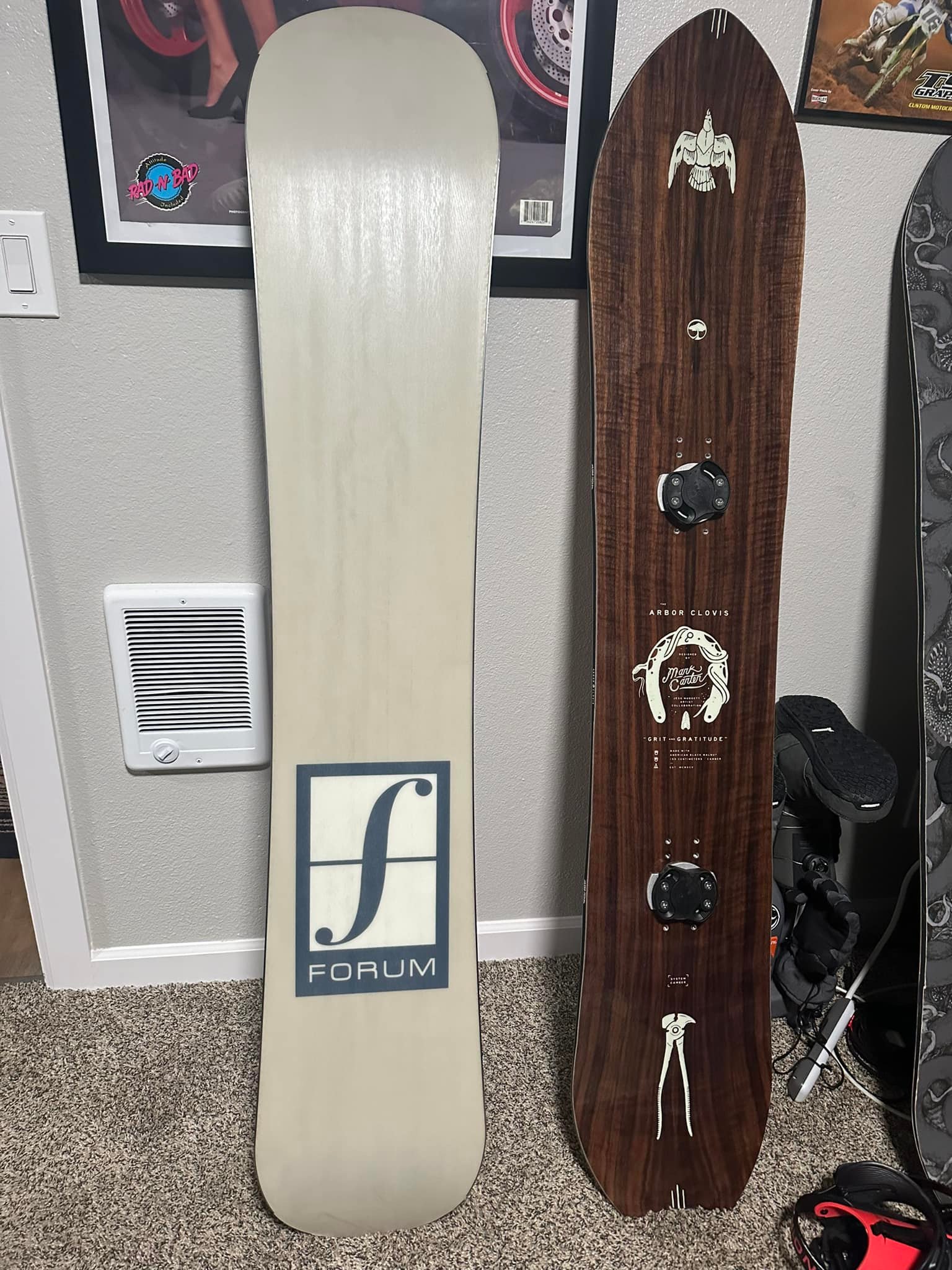 Vintage Peter Line snowboard found for $70